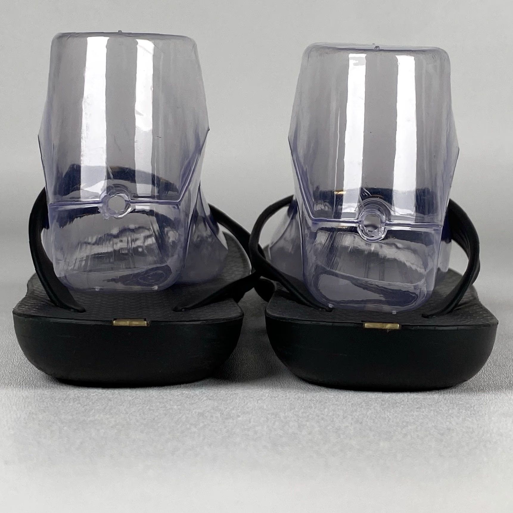 Vintage Ipanema Flip Flops Women’s US 10 EU 41 Sandal Black Rubber Wedge Mid Heel Flip Flop Mascul? Not. End. Size US 11 / IT 41 - 5 Thumbnail