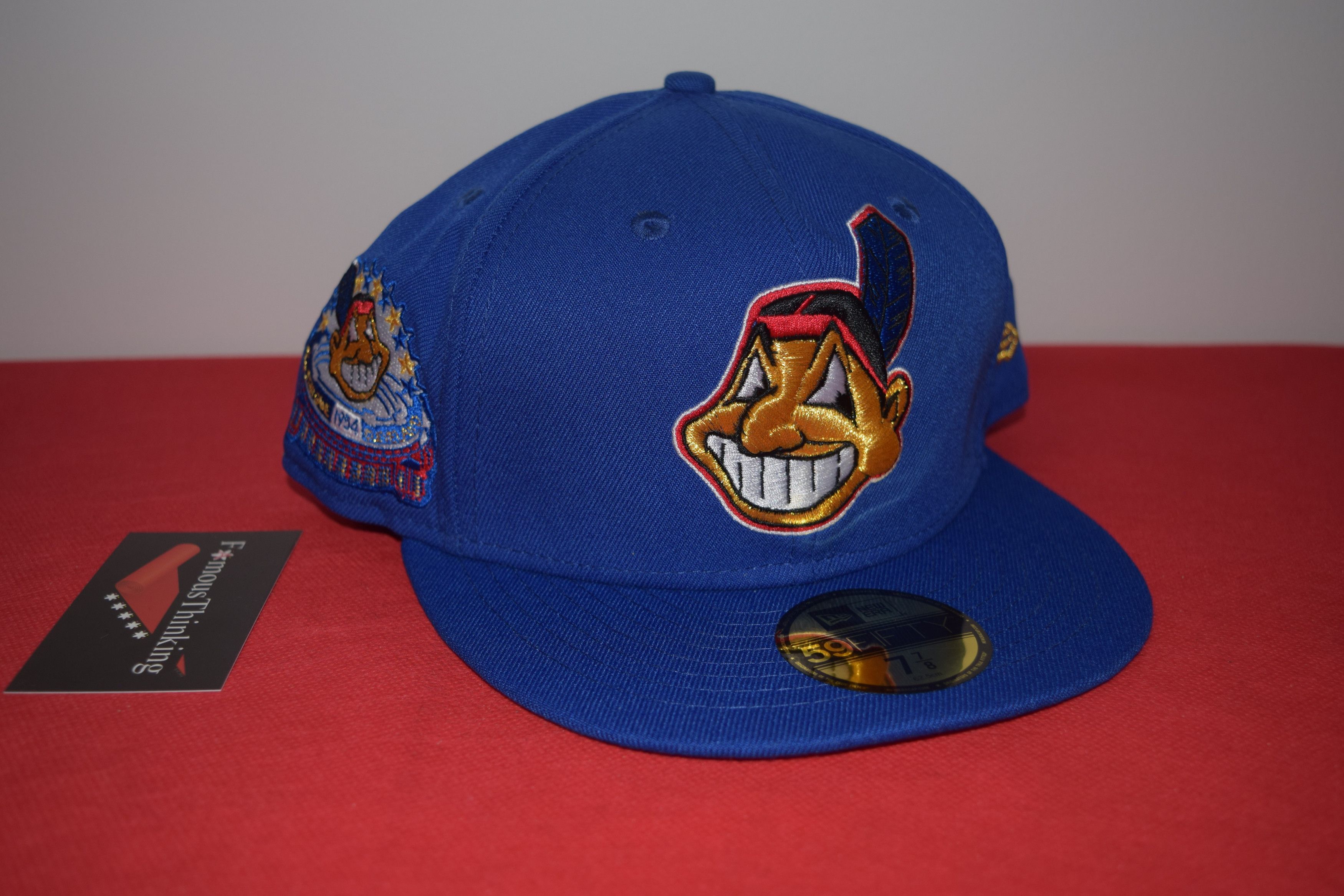 New Era New Era Cleveland Indians Chief Wahoo All Star Fitted Hat Size ONE SIZE - 6 Thumbnail