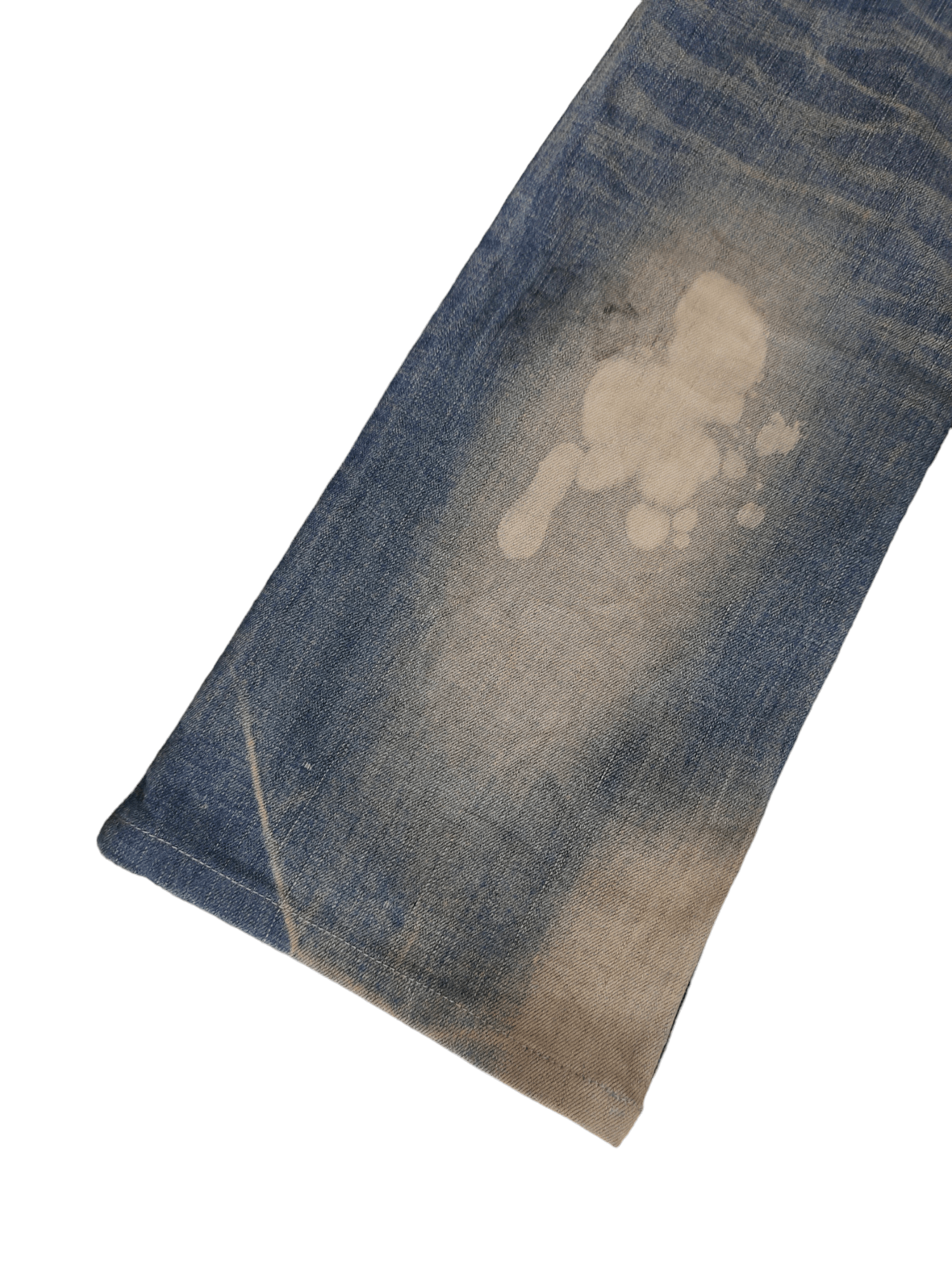 Issey Miyake Flare Jeans Ayuite Issey Miyake Distress Faded Bootcut Y2k Size US 34 / EU 50 - 17 Thumbnail