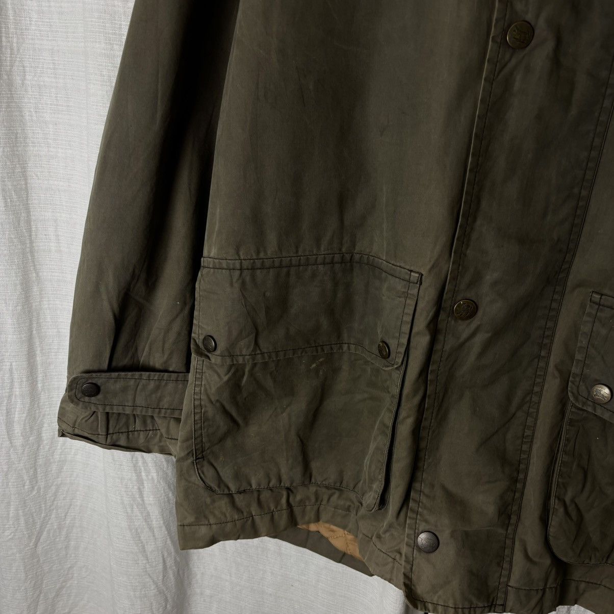 Burberry × Vintage VINTAGE BURBERRY JACKET Size US XL / EU 56 / 4 - 2 Thumbnail