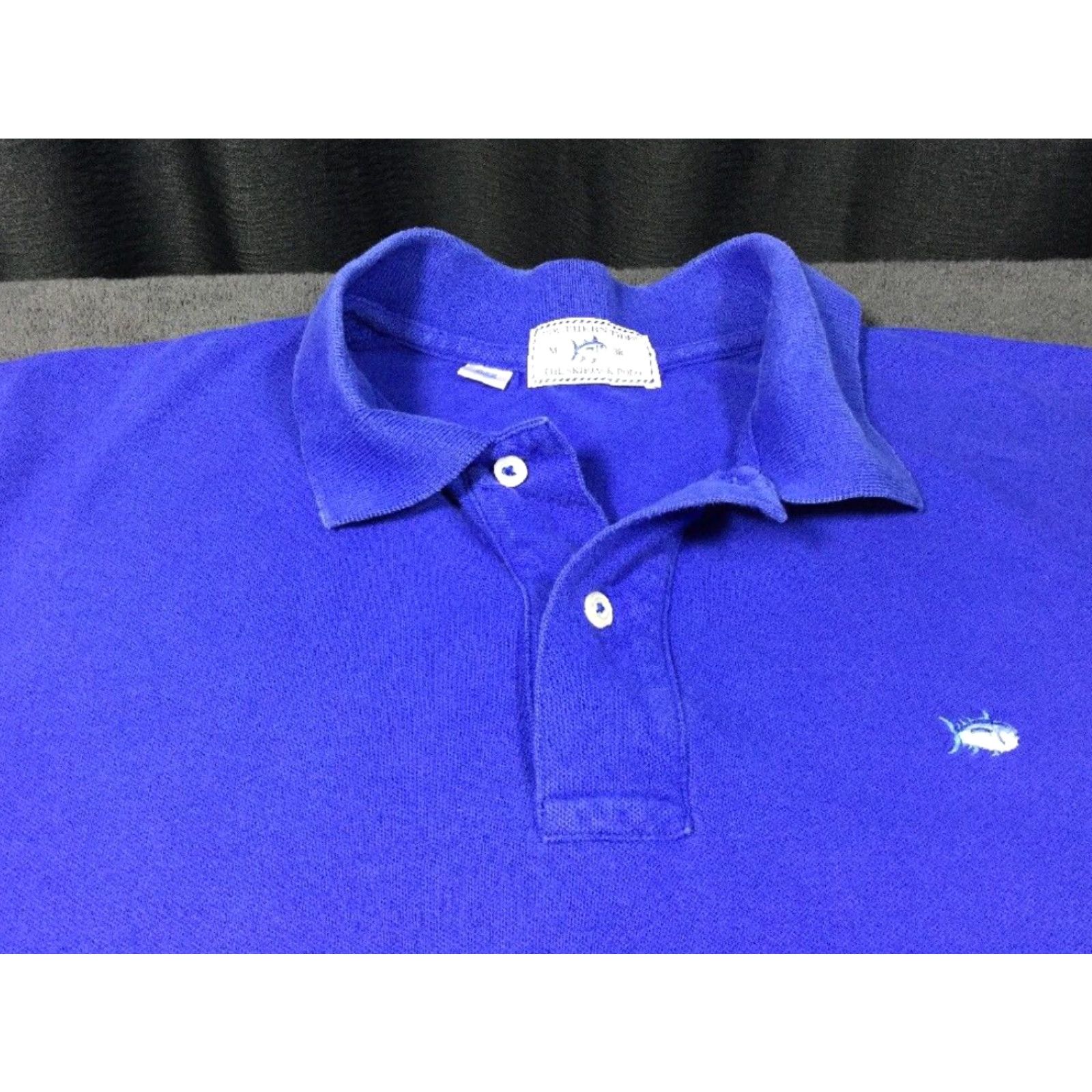 Southern Tide SOUTHERN TIDE Skipjack Polo Shirt Mens Medium Blue Size US M / EU 48-50 / 2 - 3 Thumbnail