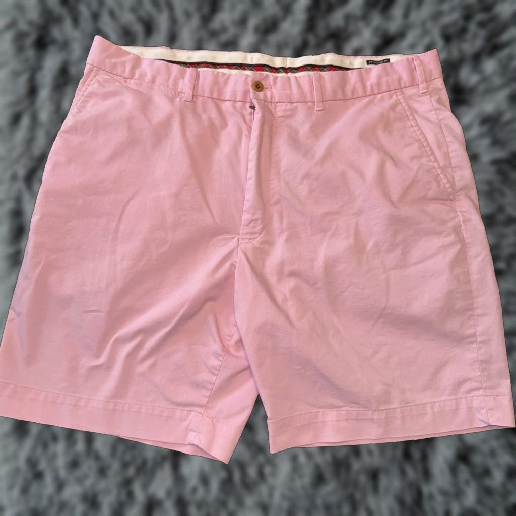 Lululemon Polo Ralph Lauren Shorts Mens 38 Pink Embroidered Oakmont Country Club OCC Chino Casual Men Polyester Knit Moisture Wicking 8.5 Inseam ZZ Size US L / EU 52-54 / 3 - 1 Thumbnail