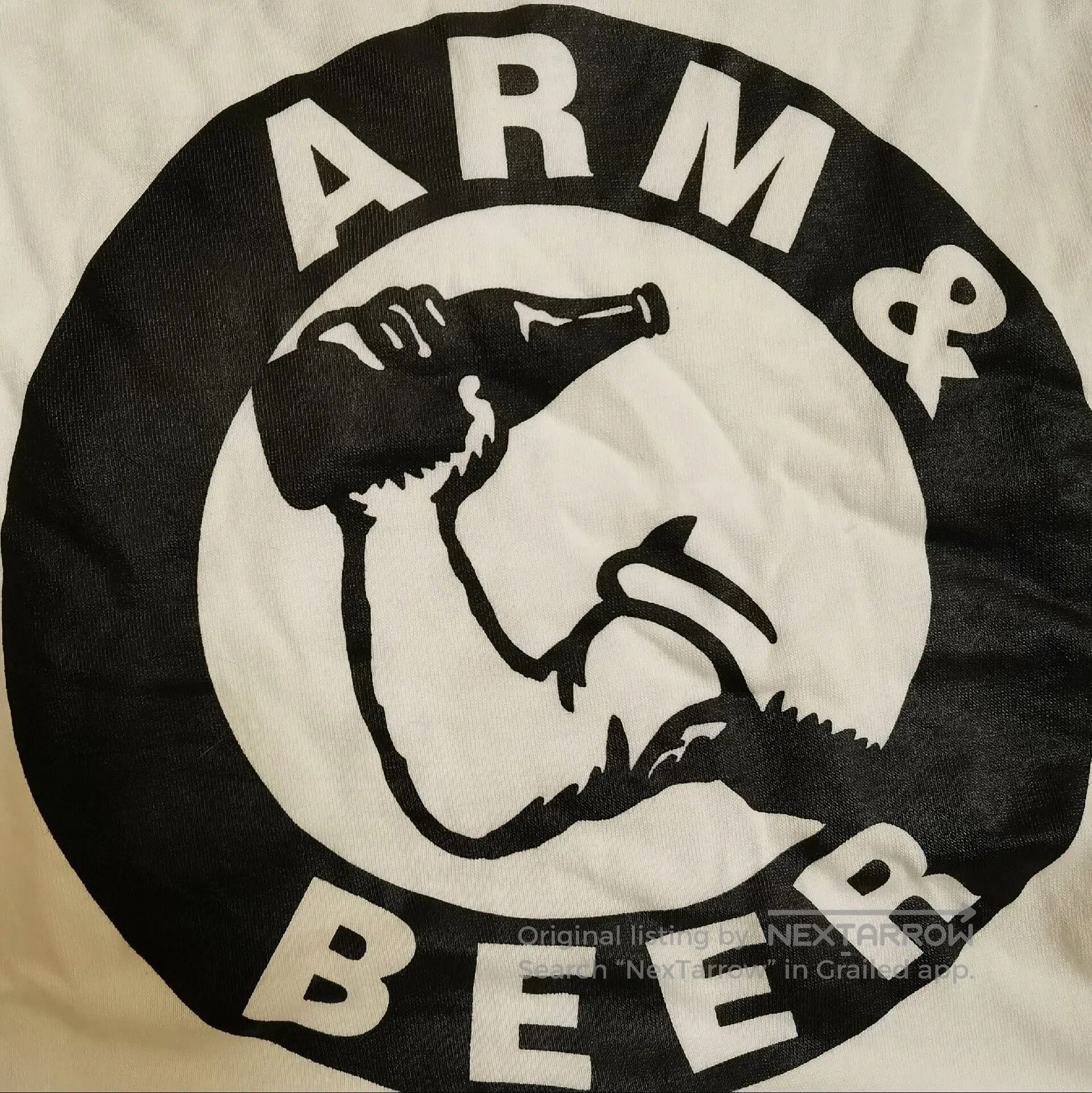 Number (N)ine vintage arm and beer short sleeve tee. Size US M / EU 48-50 / 2 - 3 Thumbnail