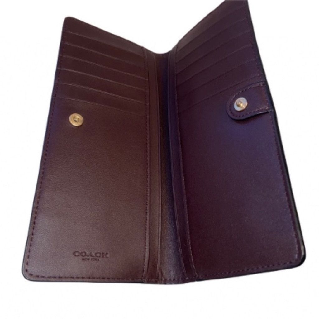 Coach Coach Slim Zip Wallet With Penguin Print Size ONE SIZE - 3 Thumbnail