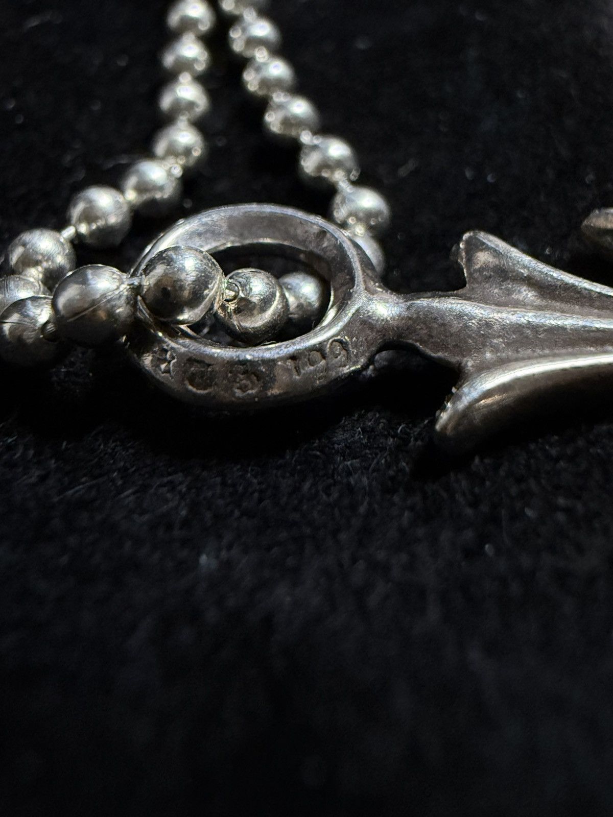 Chrome Hearts Chrome Hearts Tiny CH Cross Pendant Size ONE SIZE - 8 Thumbnail