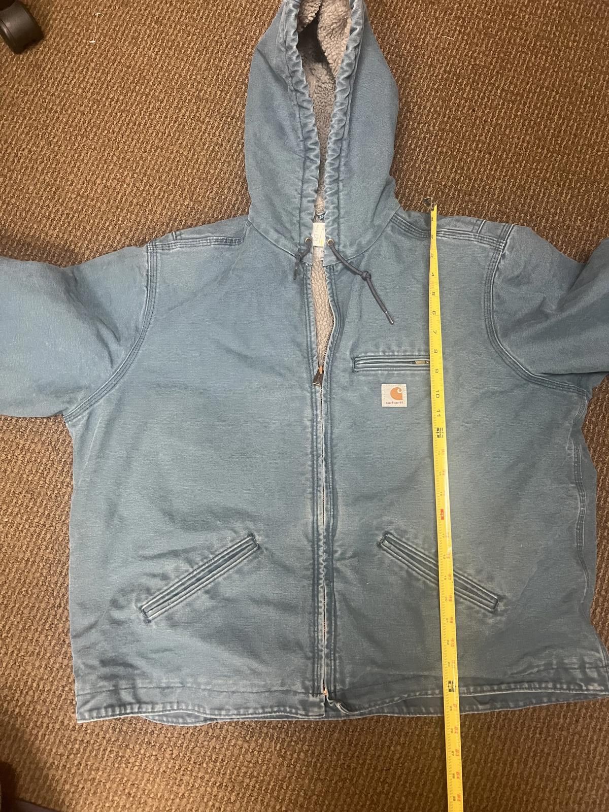 Carhartt Carhart light blue L -XL j130 Size US L / EU 52-54 / 3 - 4 Thumbnail