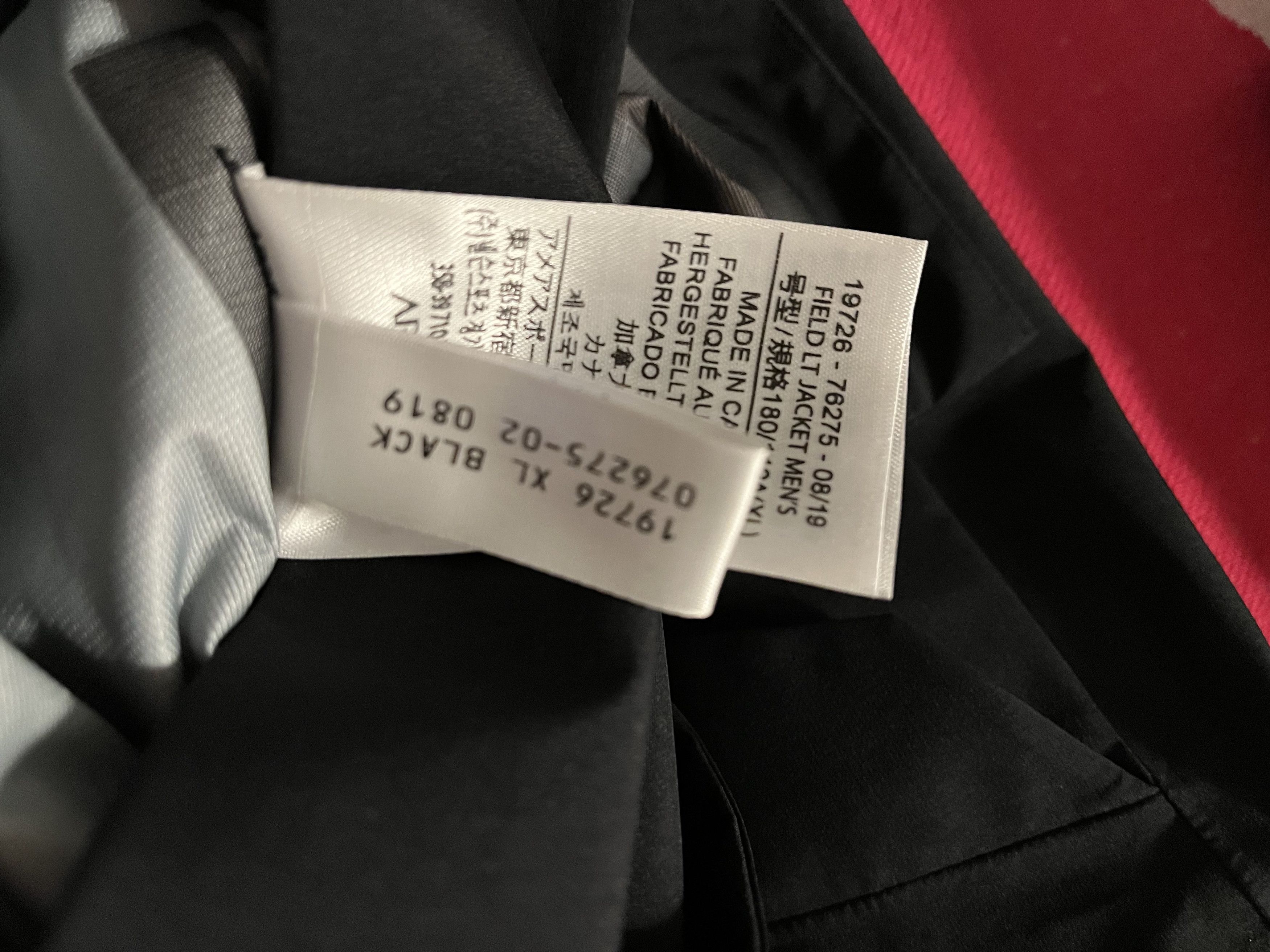 Arc'Teryx Veilance Arcteryx Veilance Field LT Jacket Black XL | Grailed