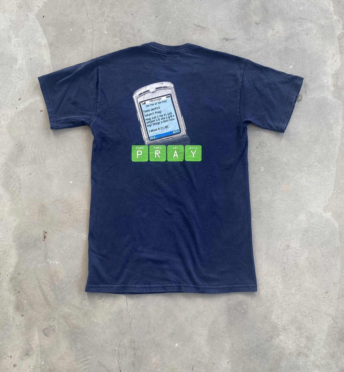 Vintage VINTAGE NOKIA CALL 2 ME PRAY TEE Size US S / EU 44-46 / 1 - 1 Thumbnail