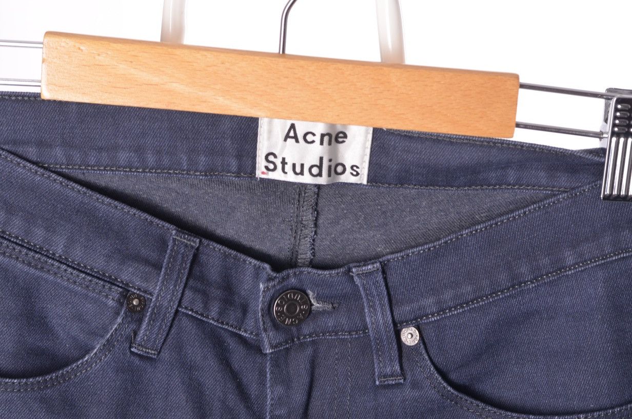 Acne Studios Acne Studios Max Blue Speed Denim Pants Jeans Slim Fit 31/32 Size US 31 - 4 Thumbnail
