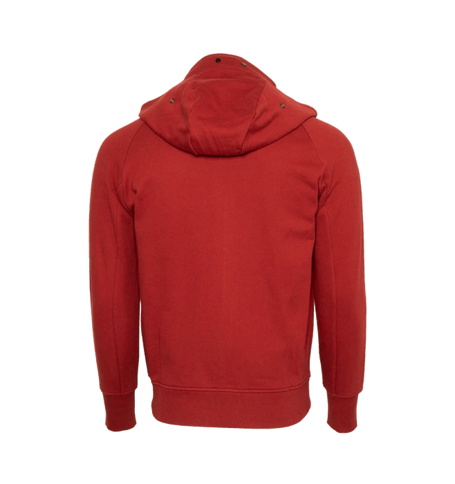 Cp company red on sale hoodie