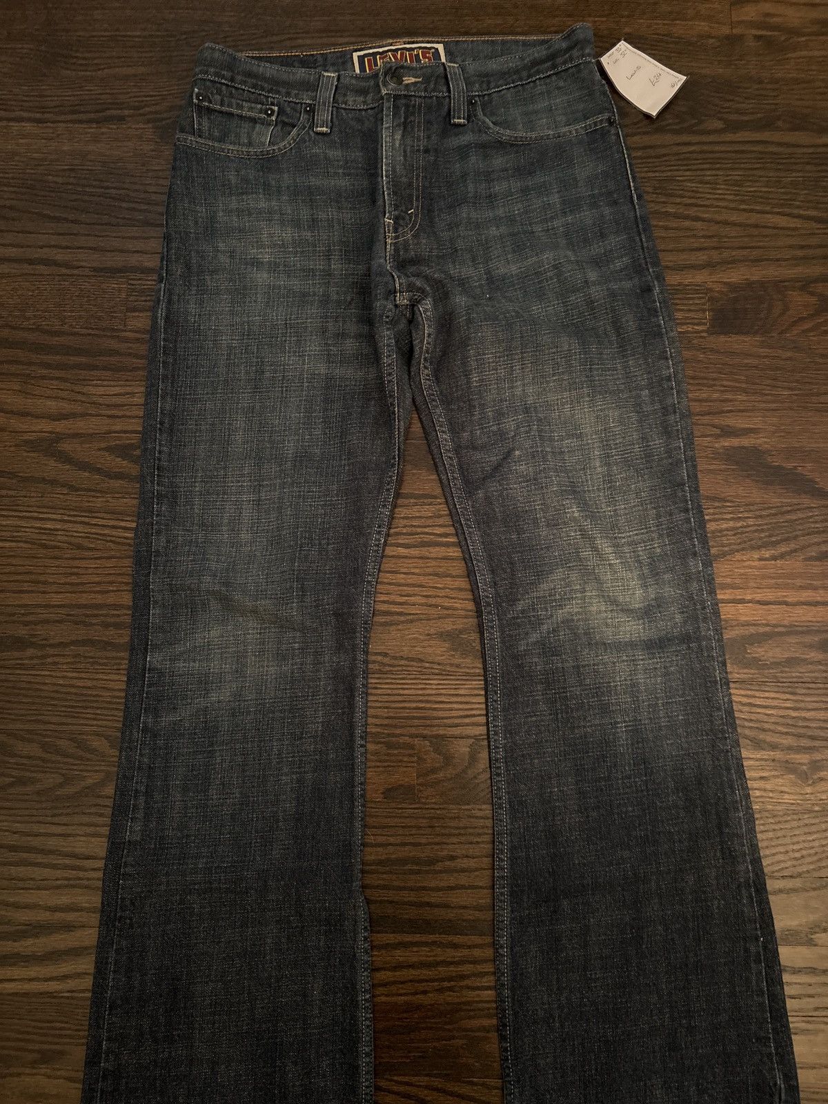 Levi's × Levi's Vintage Clothing × Vintage Low Boot Cut Levi Jeans Size US 33 - 3 Thumbnail