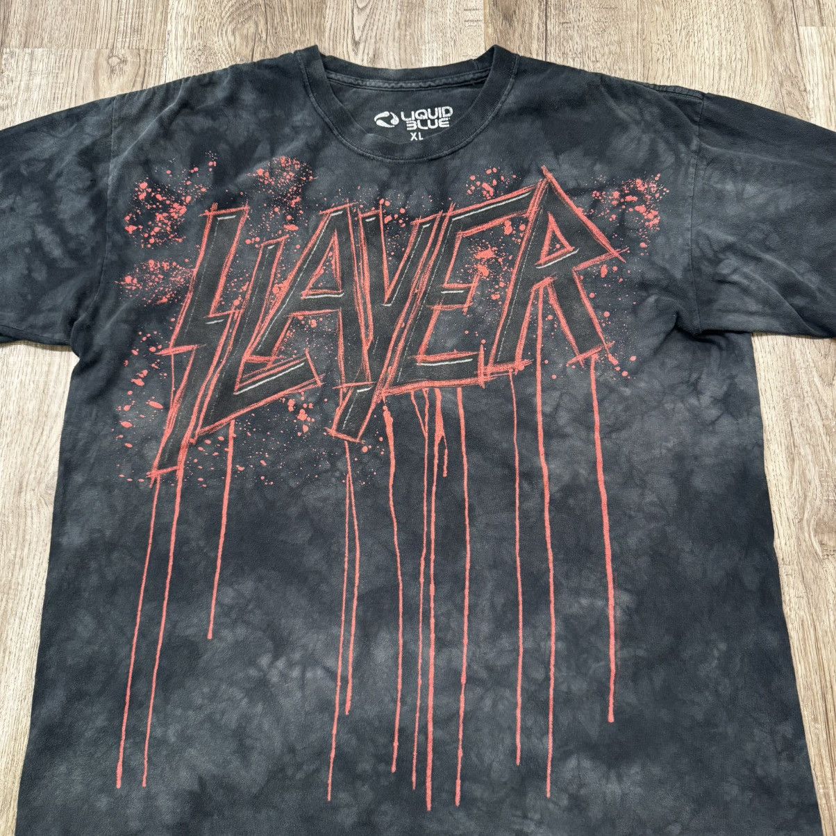 Band Tees Vintage x Slayer 2000s Size US XL / EU 56 / 4 - 2 Thumbnail