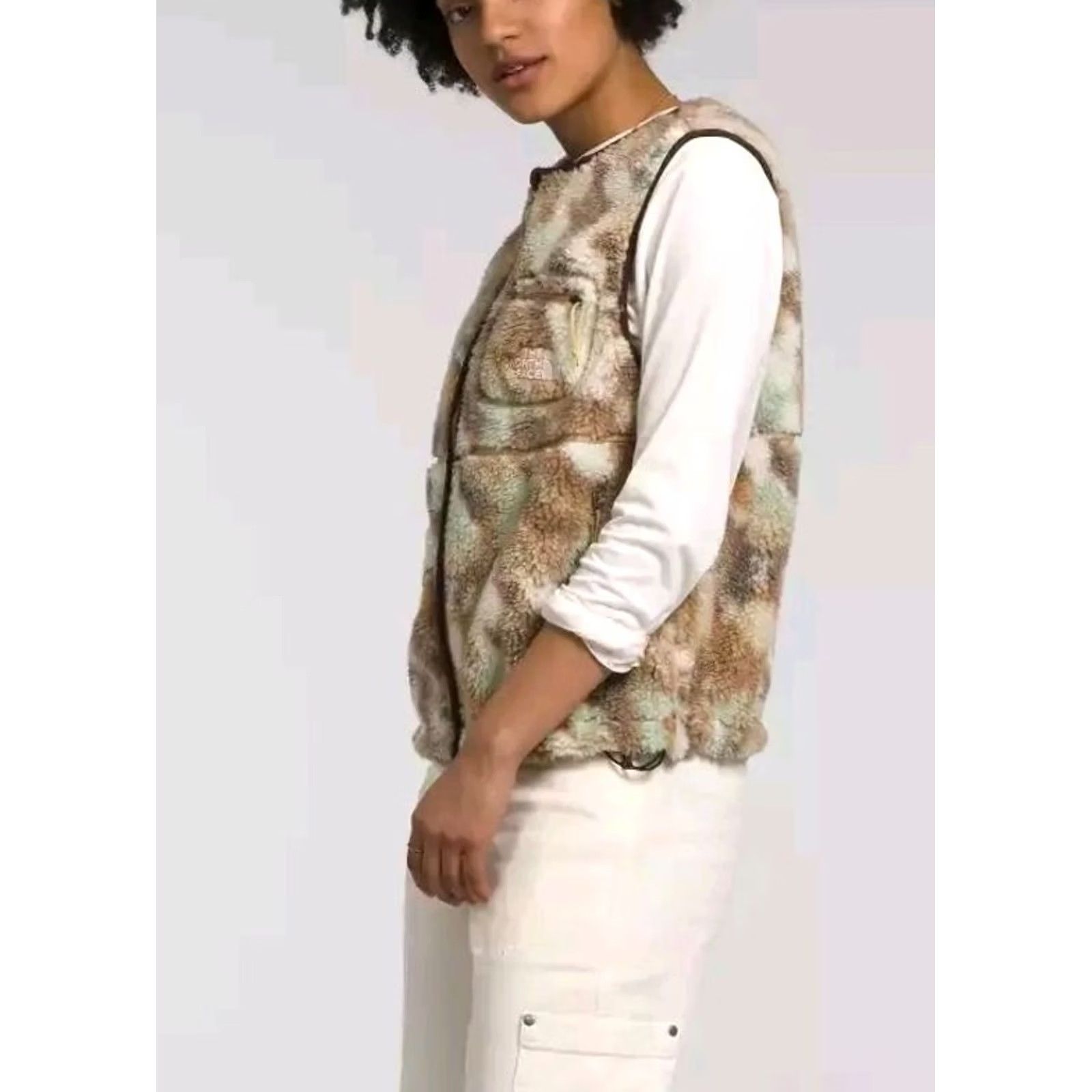 The North Face The North Face Extreme Pile Vest Women XL Multicolor Zip Pockets Fleece Lightweight NWT Size XL / US 12-14 / IT 48-50 - 3 Thumbnail