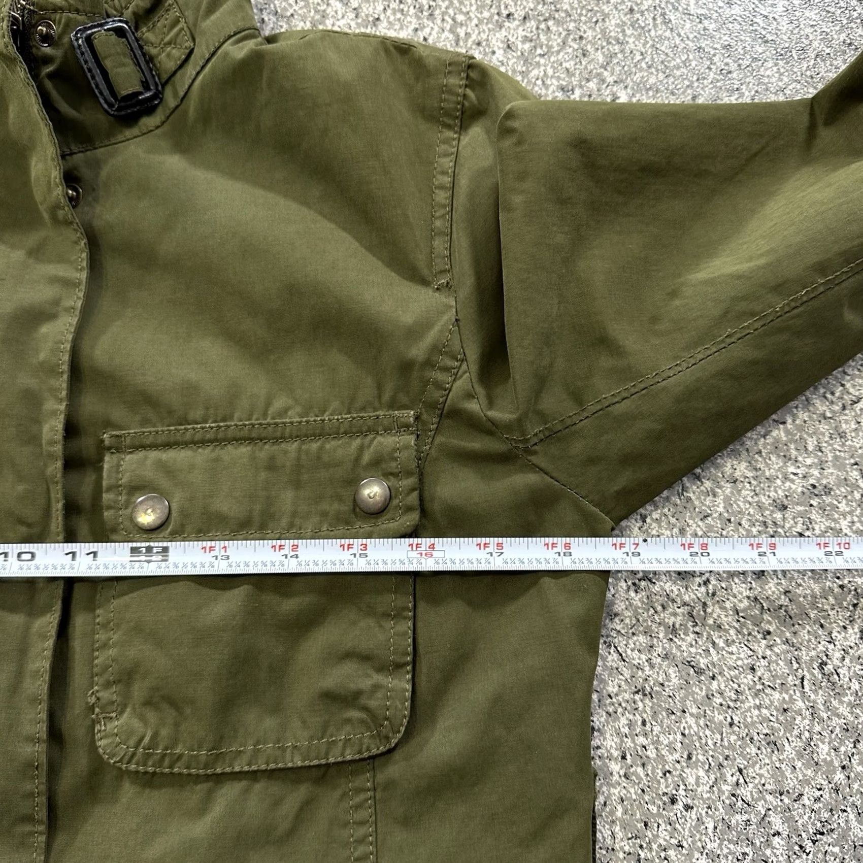 Gap Gap Jacket Womens XS Military Chore Corduroy Trim Olive Green Size XS / US 0-2 / IT 36-38 - 6 Thumbnail