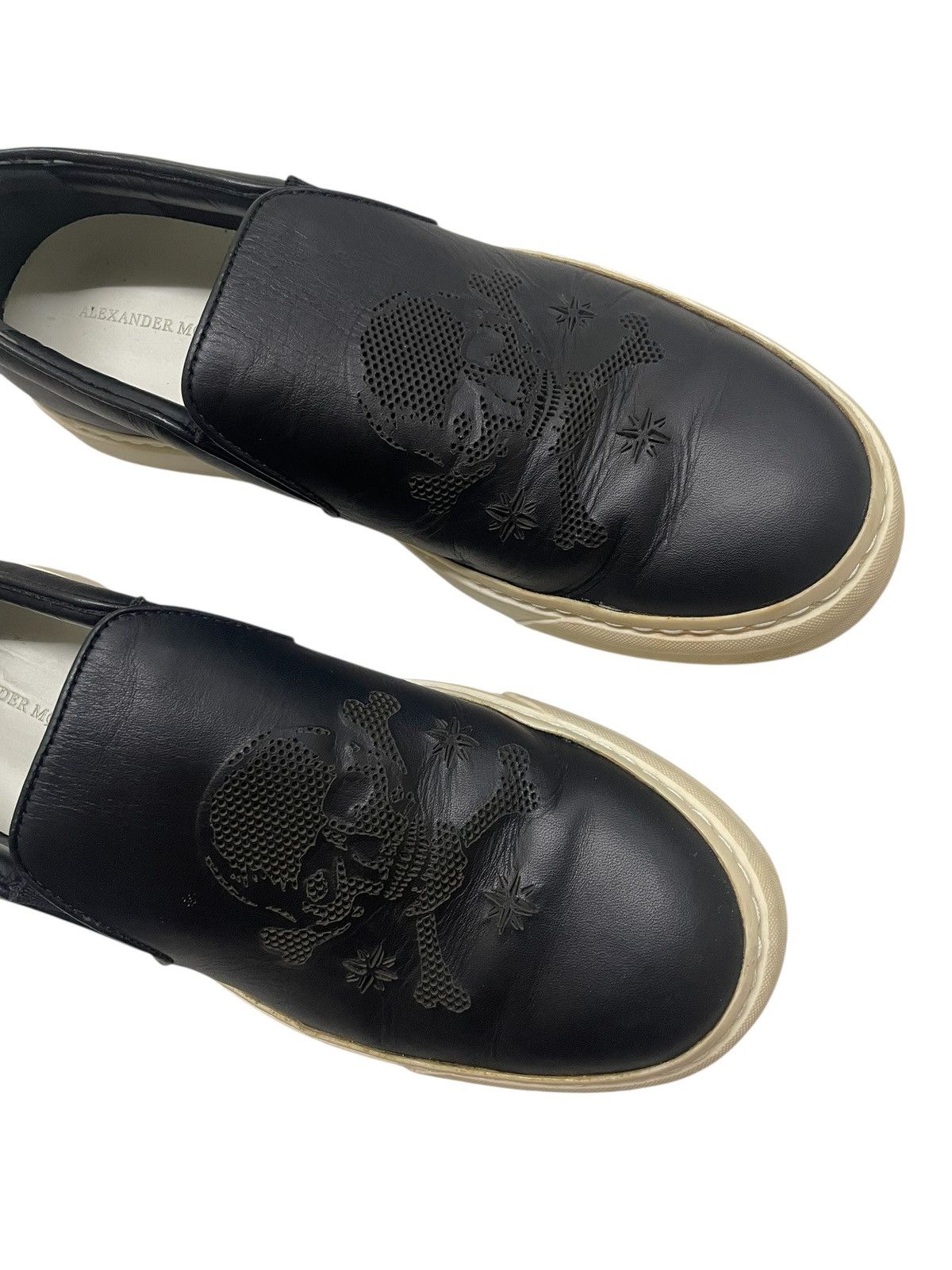 Alexander McQueen × MCQ Alexander McQueen Skull Slip On Sneaker Size US 7.5 / EU 40-41 - 6 Thumbnail