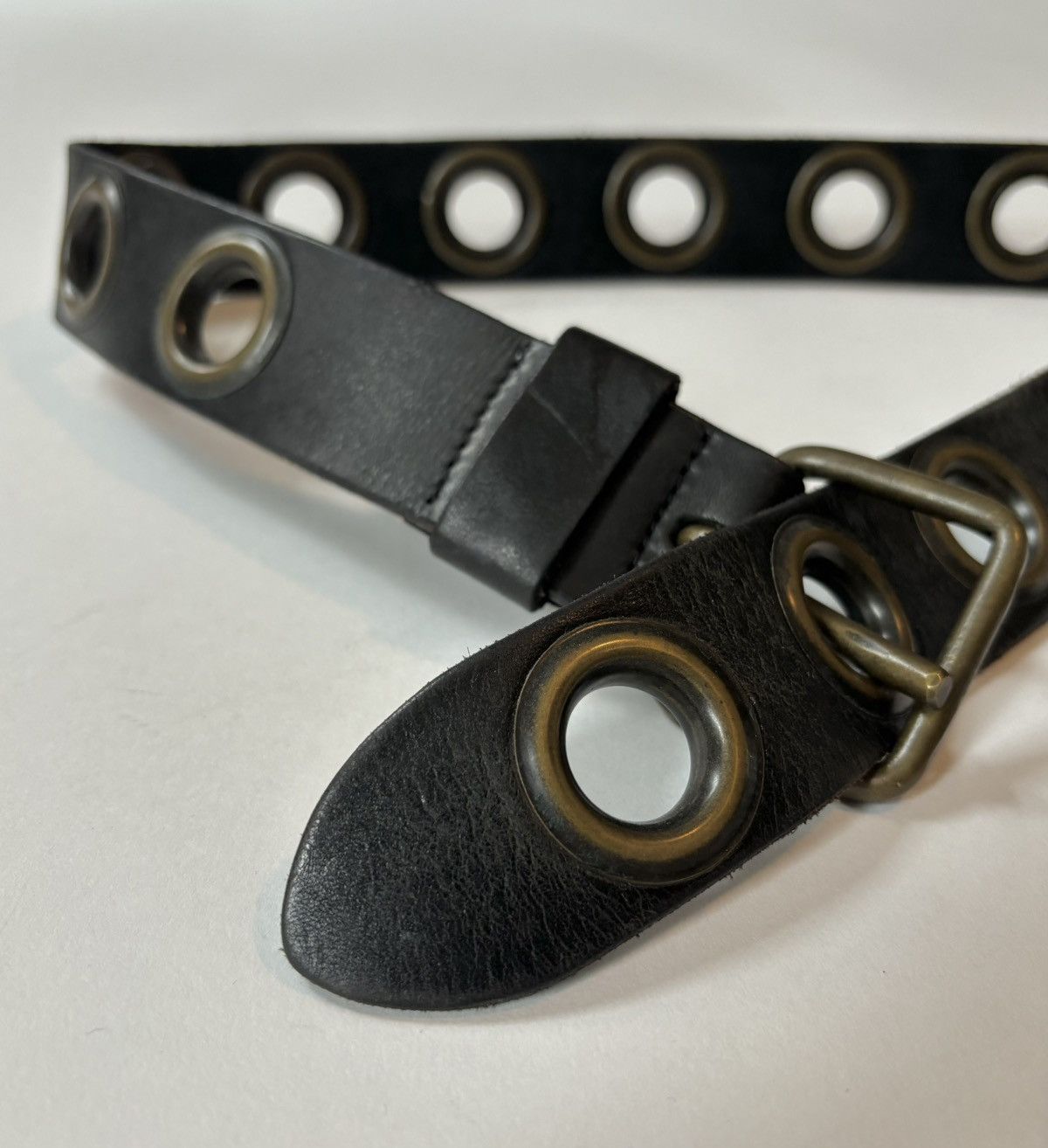 Katharine Hamnett London Vintage Katherine Hamnett London Active Studded/Eyelet Belt Size ONE SIZE - 2 Thumbnail