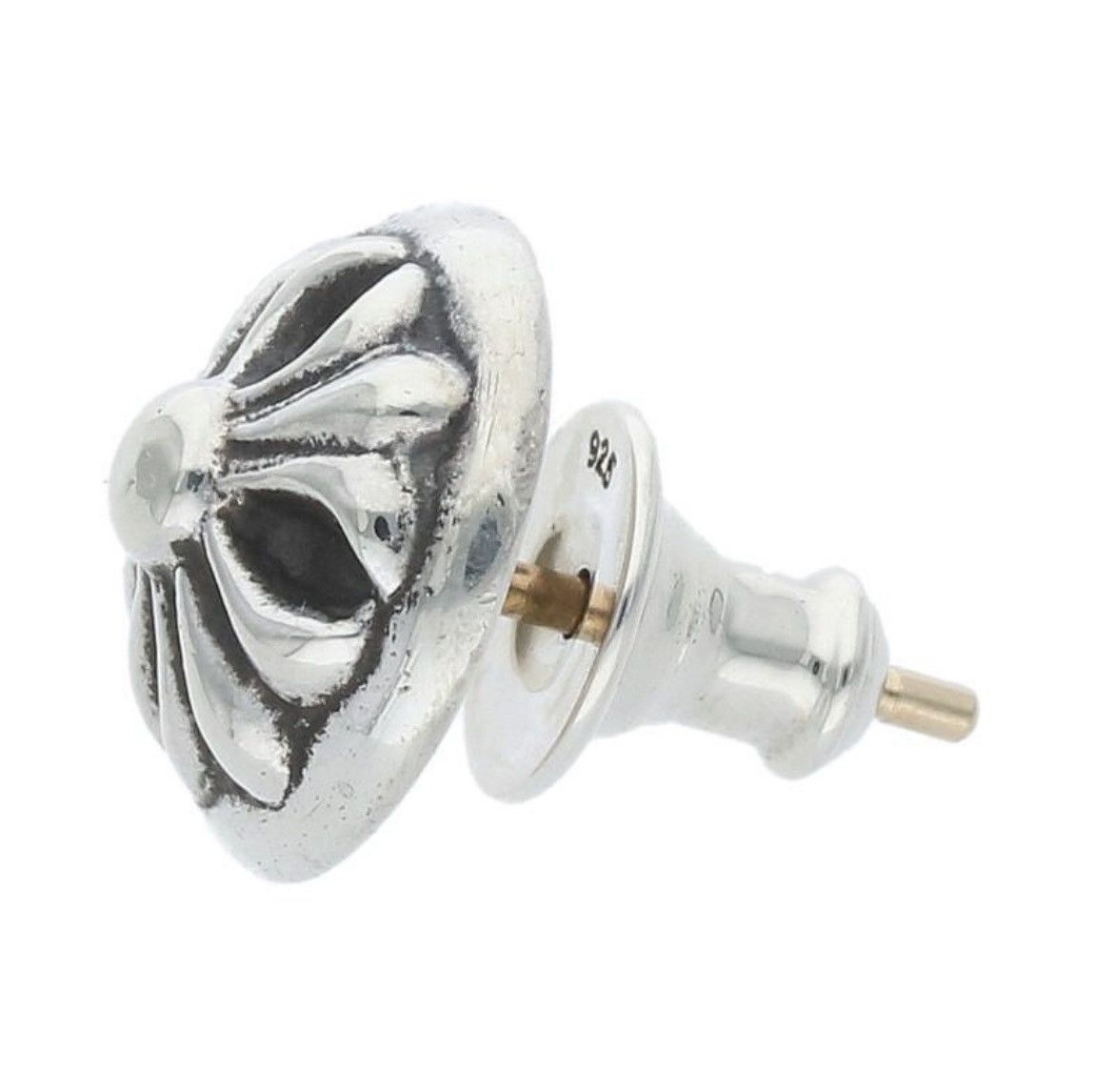 Chrome Hearts Chrome hearts stud cross balll earring Size ONE SIZE - 5 Thumbnail