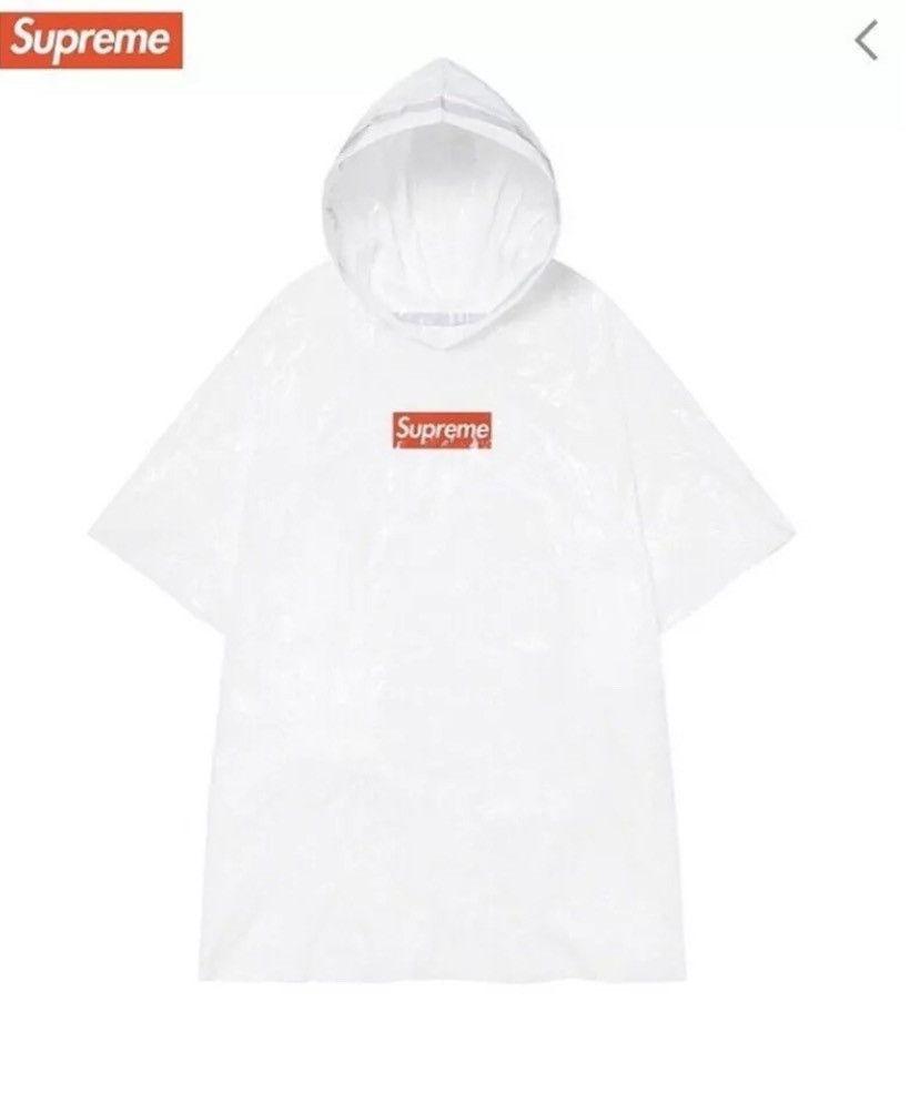 Hypebeast Supreme Box Logo BallPark Rain Poncho Size ONE SIZE - 1 Thumbnail