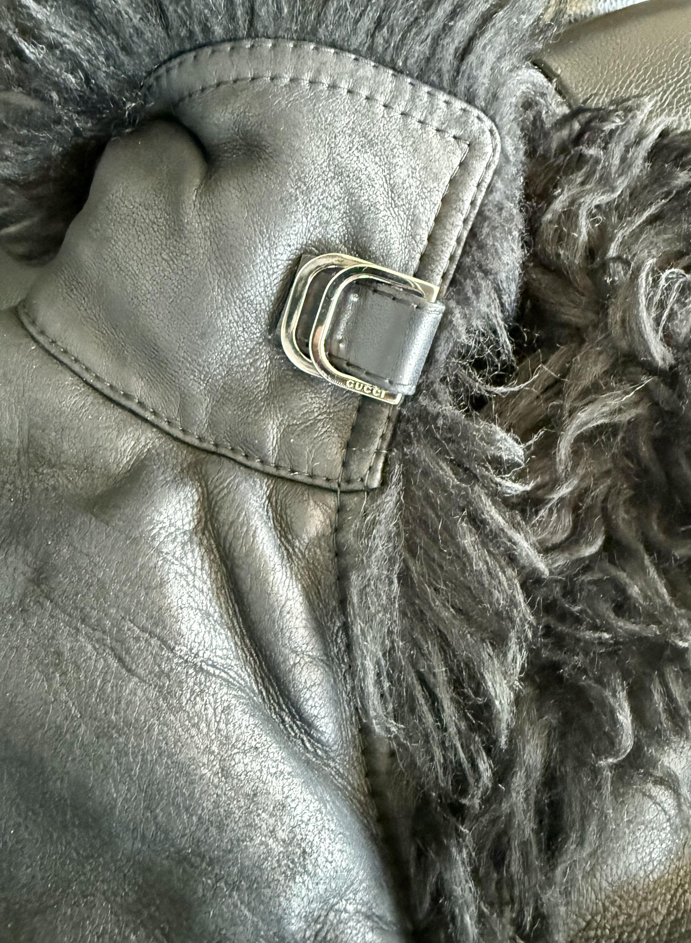 Gucci FW2001 Runway Shearling Jacket Size US S / EU 44-46 / 1 - 3 Thumbnail