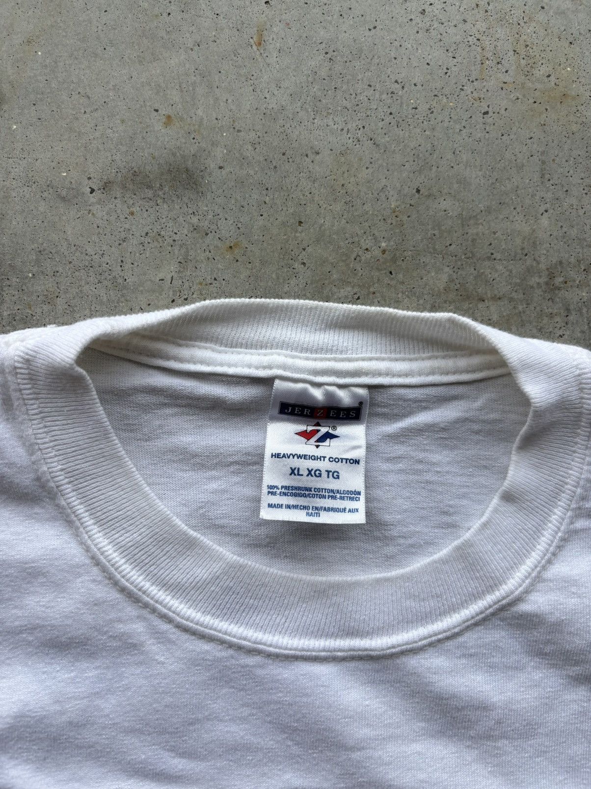 Jerzees × Vintage Padres Baseball (american traditional) Aflac T Size US XL / EU 56 / 4 - 4 Thumbnail