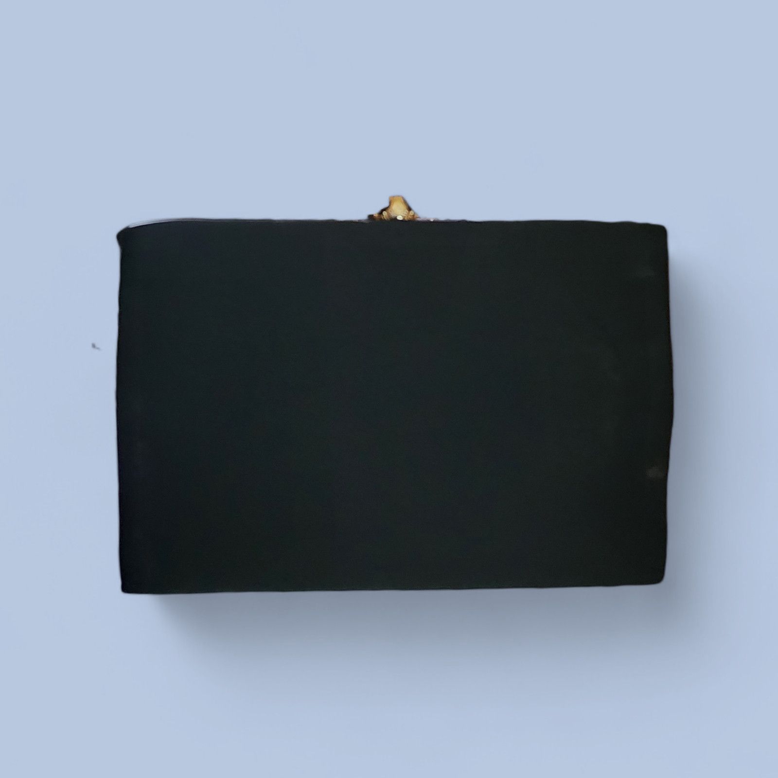 Other Vtg.1950’s L&M Spotlight Satin Black Clutch rhinestone Clasp Size ONE SIZE - 2 Thumbnail