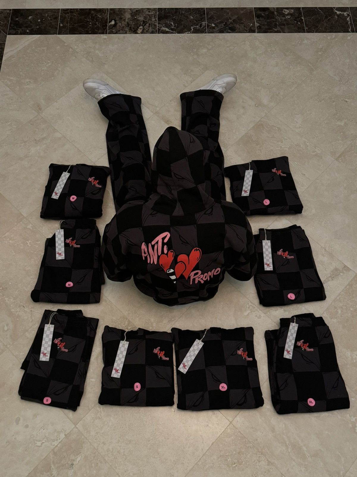 Matty Boy Matty Boy Anti Promo 99 Eyes Sweatsuit Hoodie + Sweatpants Size US XL / EU 56 / 4 - 2 Thumbnail