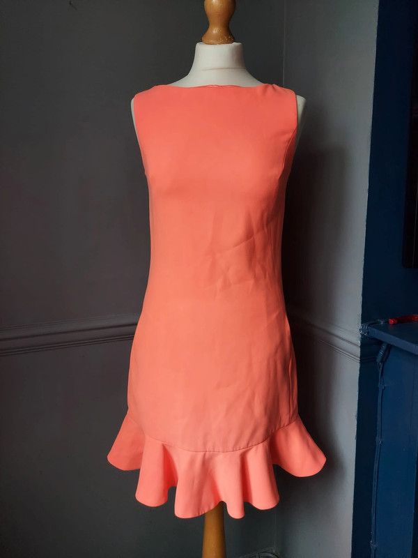 open lace back dress Shop Materva Printed Halter Neck Pleated Maxi Dress Orangefor Women Online