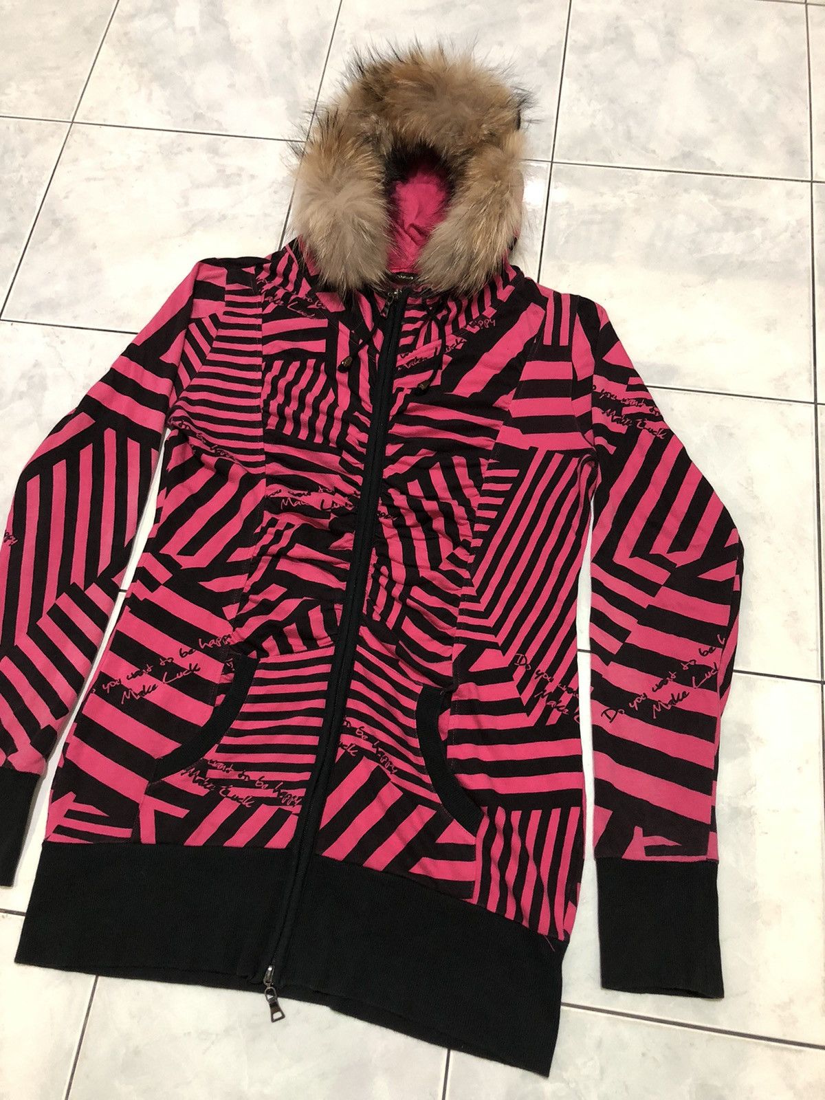 Japanese Brand Dosah Japanese Fur Poem Hoodie Style Ifsixwasnine Lgb Style Size L / US 10 / IT 46 - 4 Thumbnail