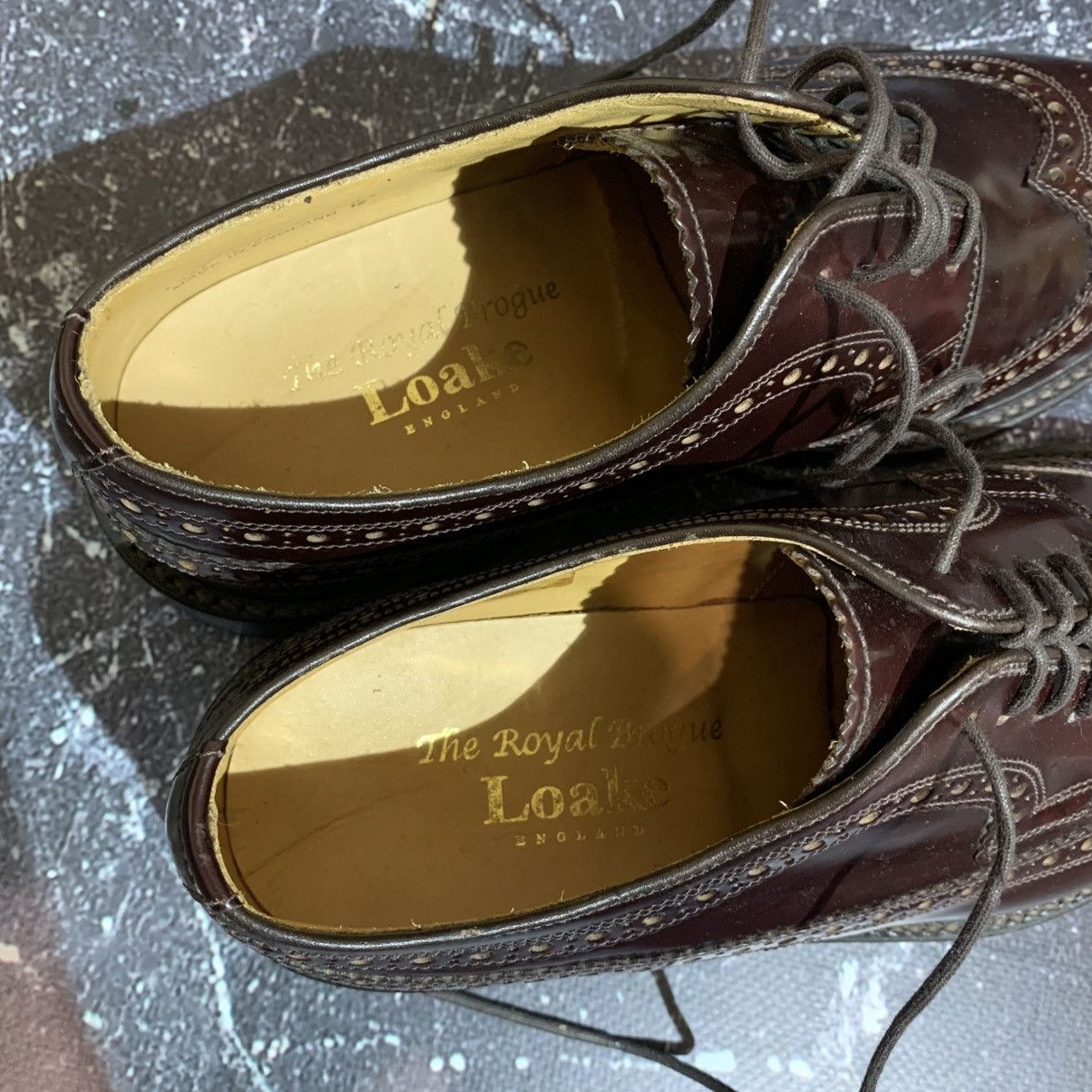 Loake Loake Leather Brogue Size 6.5 UK 40.5 EU 25.5 cm Size US 6.5 / EU 39-40 - 15 Thumbnail