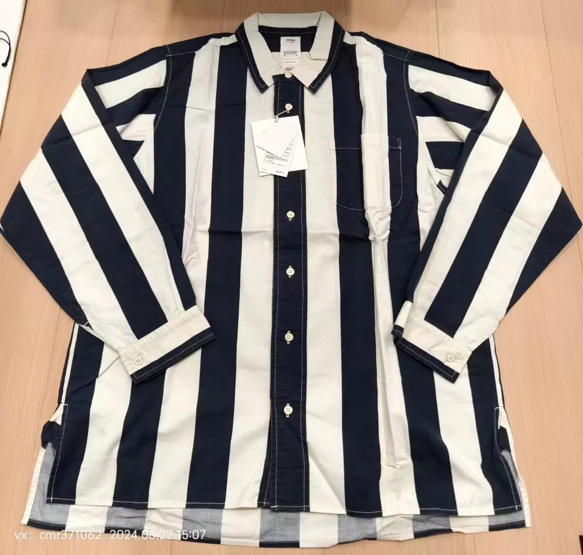 Visvim visvim 19ss cecile shirt navy 5 Size US XXL / EU 58 / 5 - 1 Thumbnail