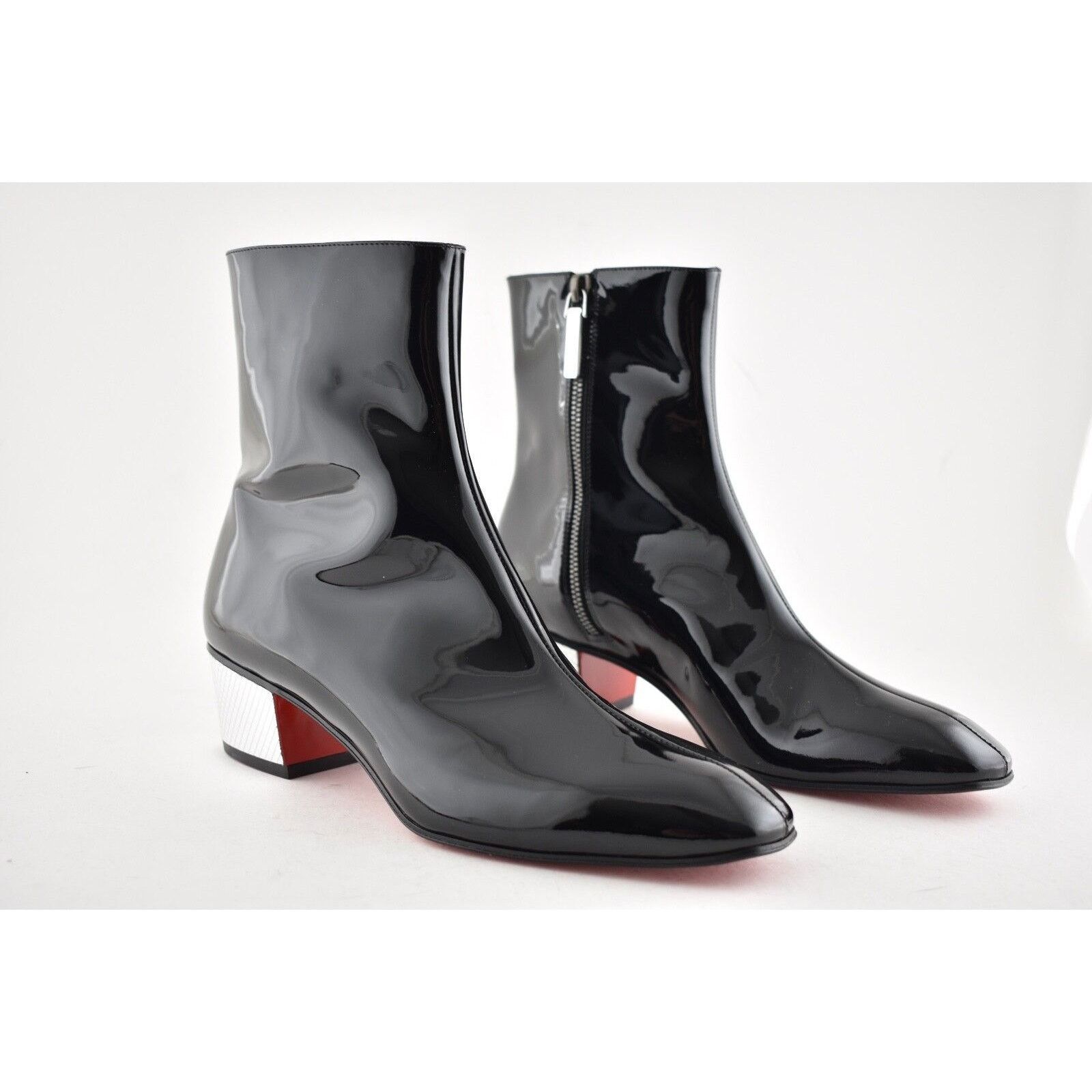 Christian Louboutin Christian Louboutin Palace Boot Donna 40 Black Patent Size US 7.5 / IT 37.5 - 4 Thumbnail
