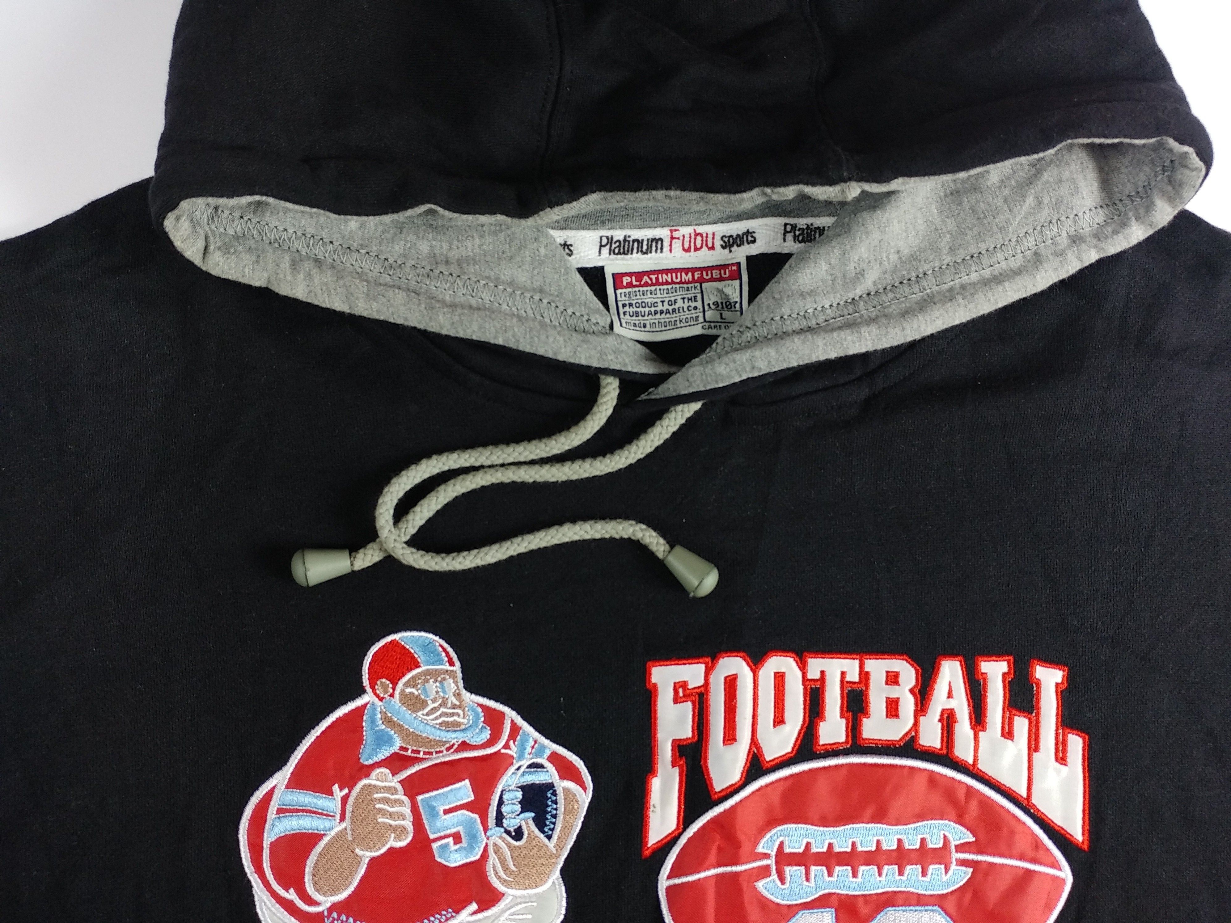 Fubu FUBU hoodie, vintage 90s hip hop sweatshirt 1990s Y2K size L Size US L / EU 52-54 / 3 - 12 Thumbnail