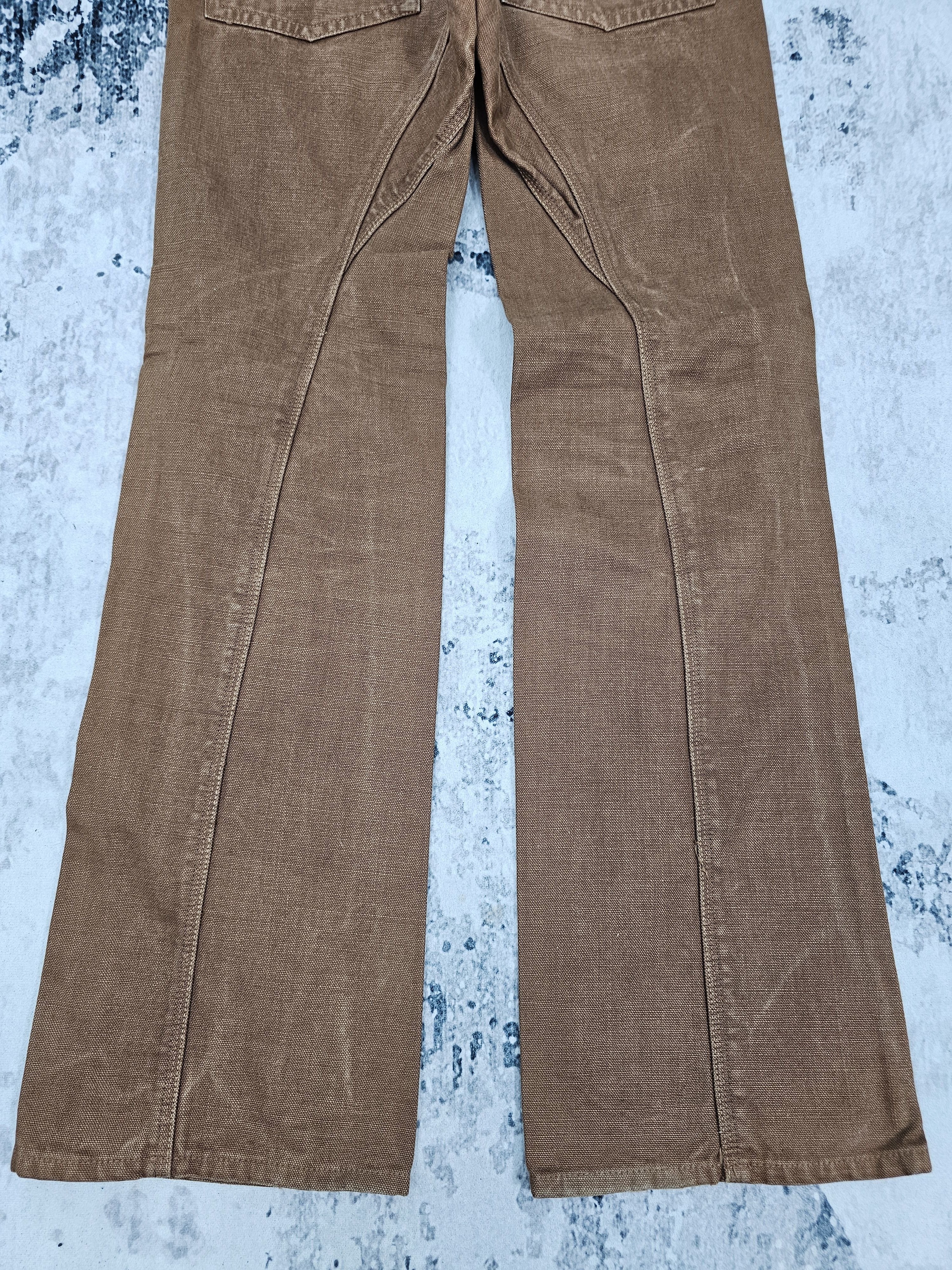 Japanese Brand SEMSNYID LTD Workwear Carpenter Workers Flare Pants JB0260 Size US 30 / EU 46 - 4 Thumbnail