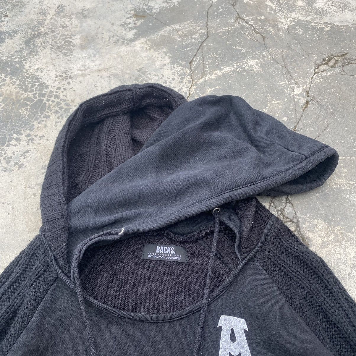 Vintage BACKS Seven Loveless Black double hoodie Size US M / EU 48-50 / 2 - 7 Thumbnail