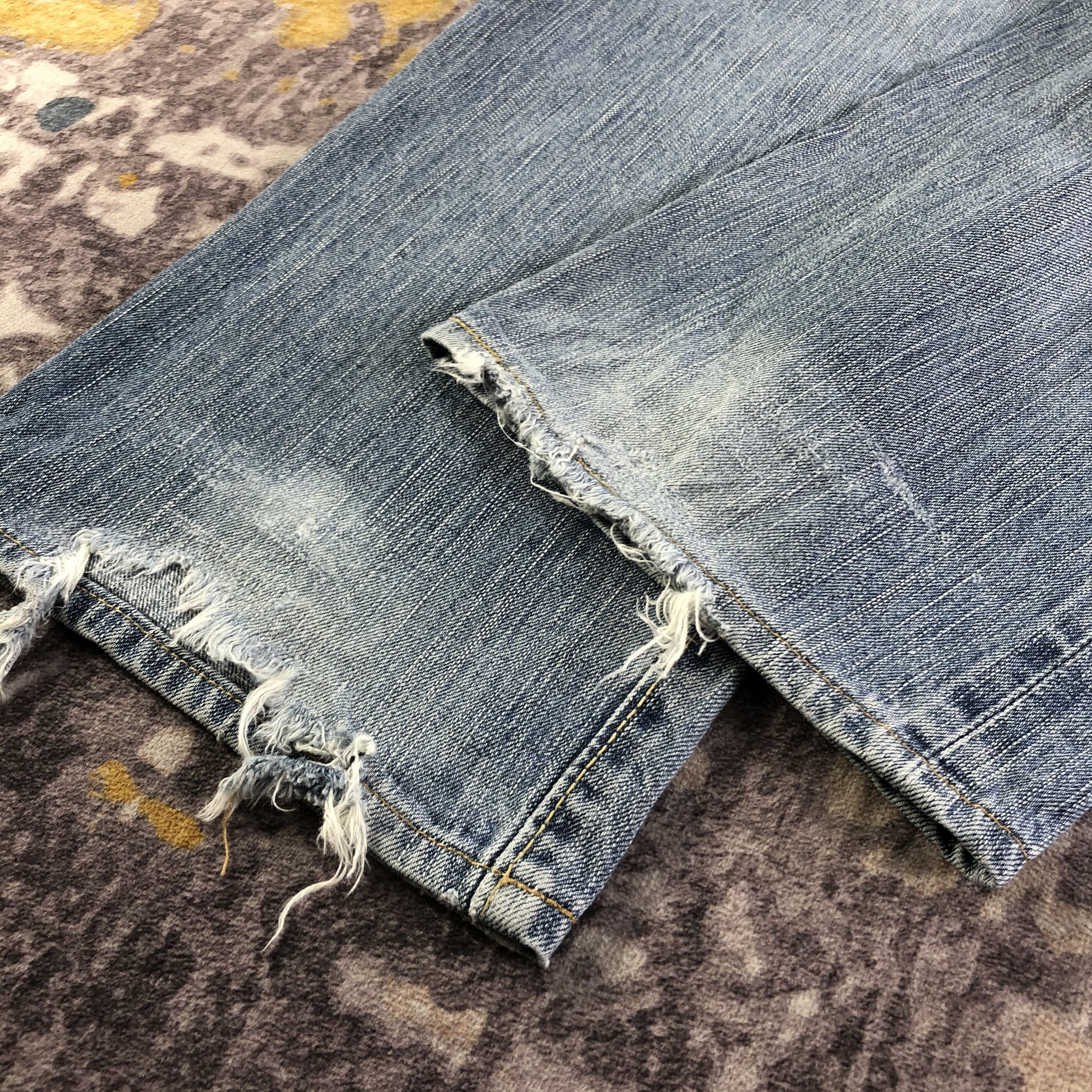 Edwin Vintage Light Wash Edwin 505 Selvedge Jeans-JM3575 Size US 33 - 4 Thumbnail