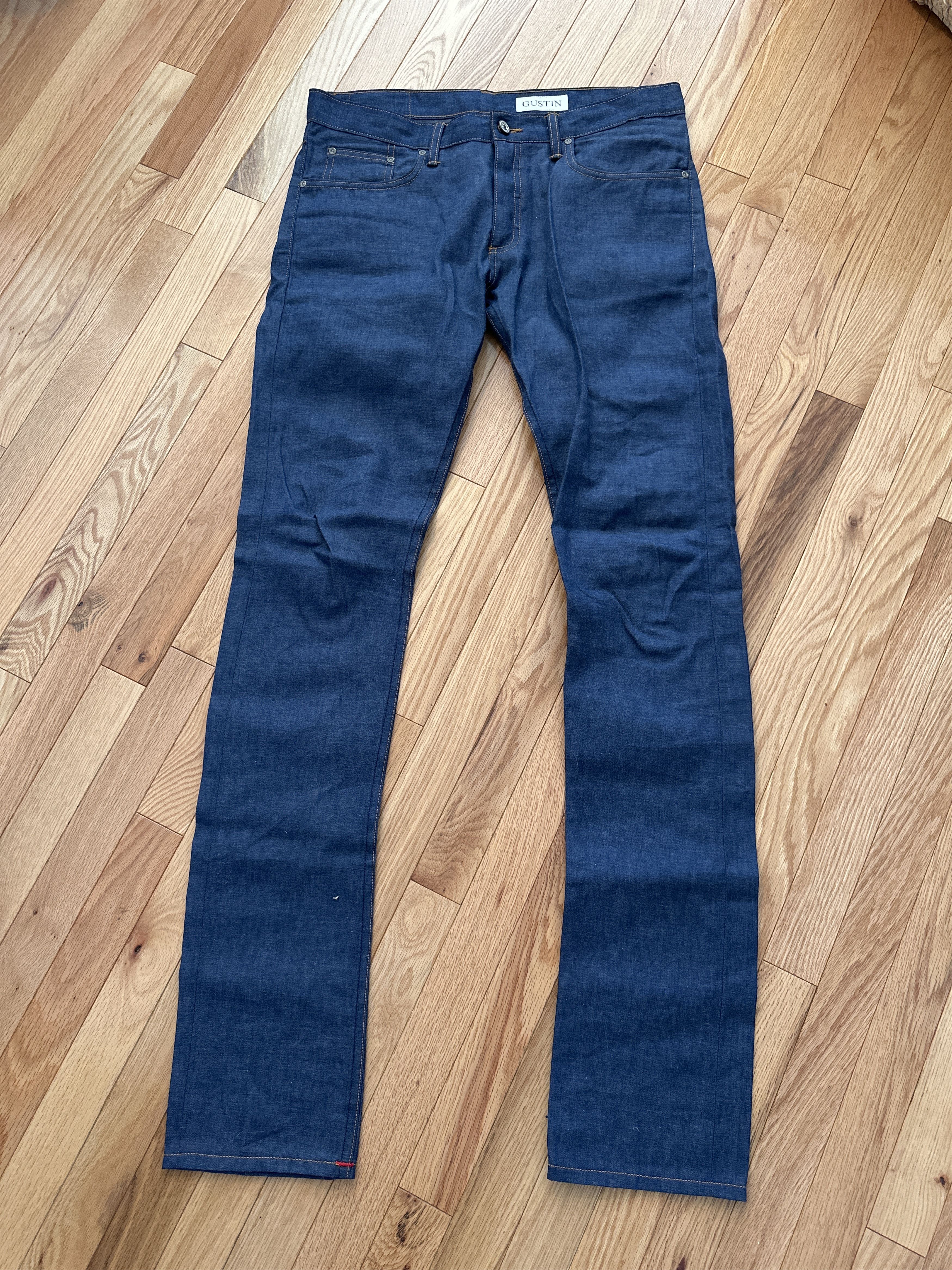 #390 INDIGO FEATHERWEIGHT JAPANESE SELVEDGE DENIM - SKINNY