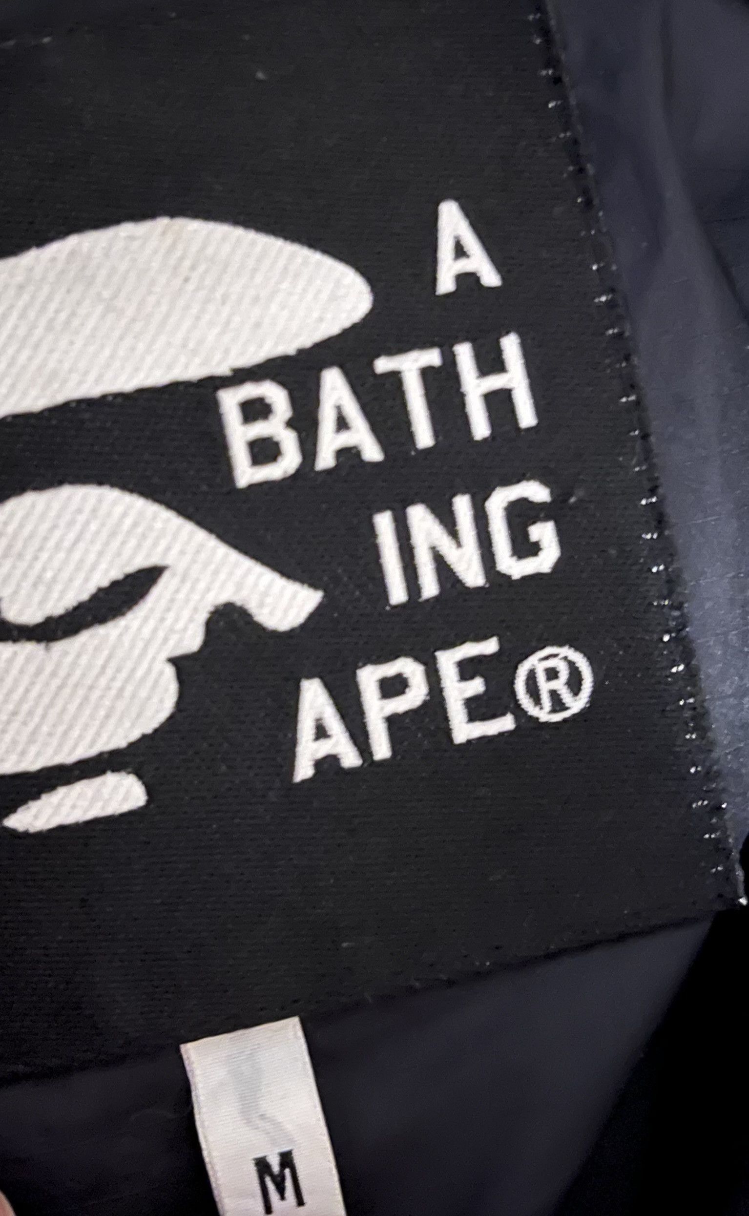 Bape A Bathing Ape BAPE Sheepskin Leather Puffer Jacket Hooded Size US M / EU 48-50 / 2 - 5 Thumbnail