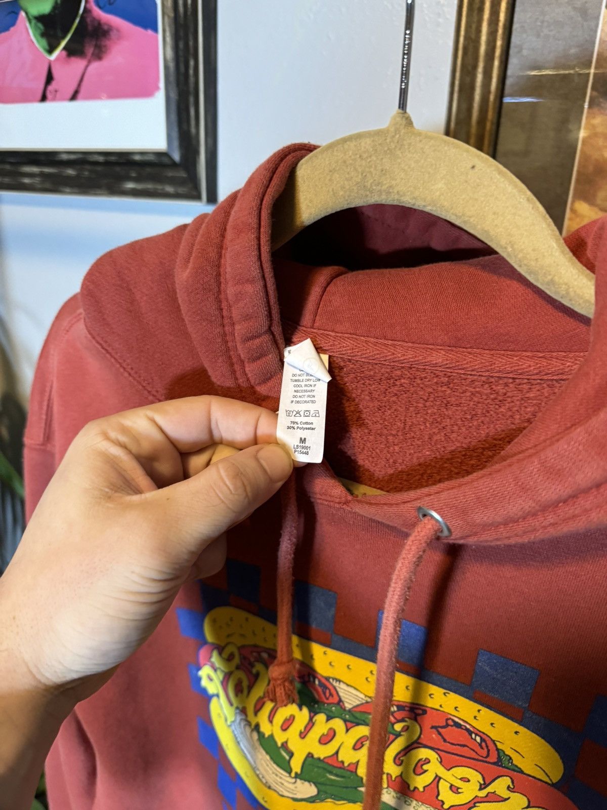 Other Lollapalooza VIENNA BEEF Hot Dog Hoodie Mens Medium M Size US M / EU 48-50 / 2 - 4 Thumbnail