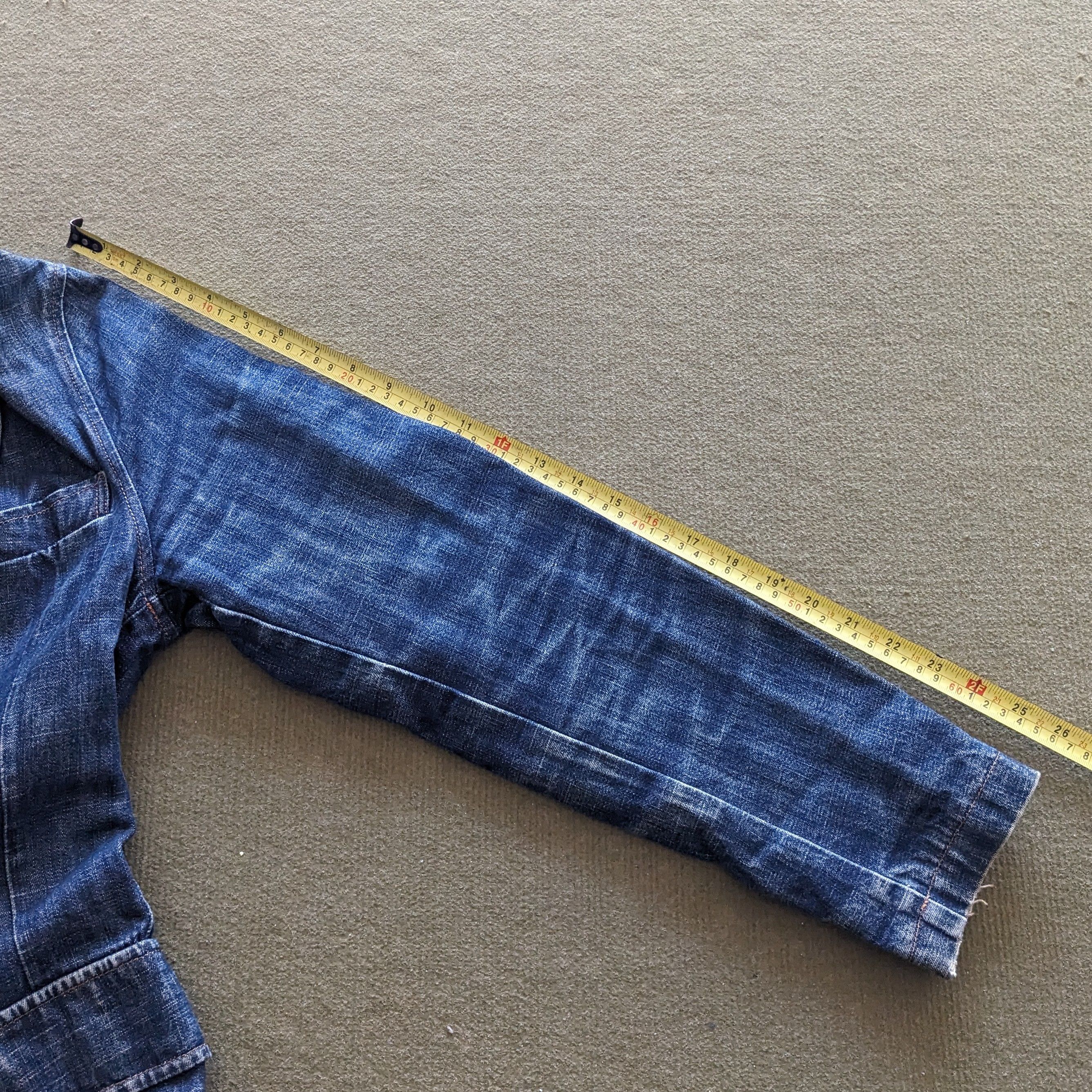 Miu Miu Vintage Miu Miu De Prada Denim Blazer Size XS / US 0-2 / IT 36-38 - 4 Thumbnail
