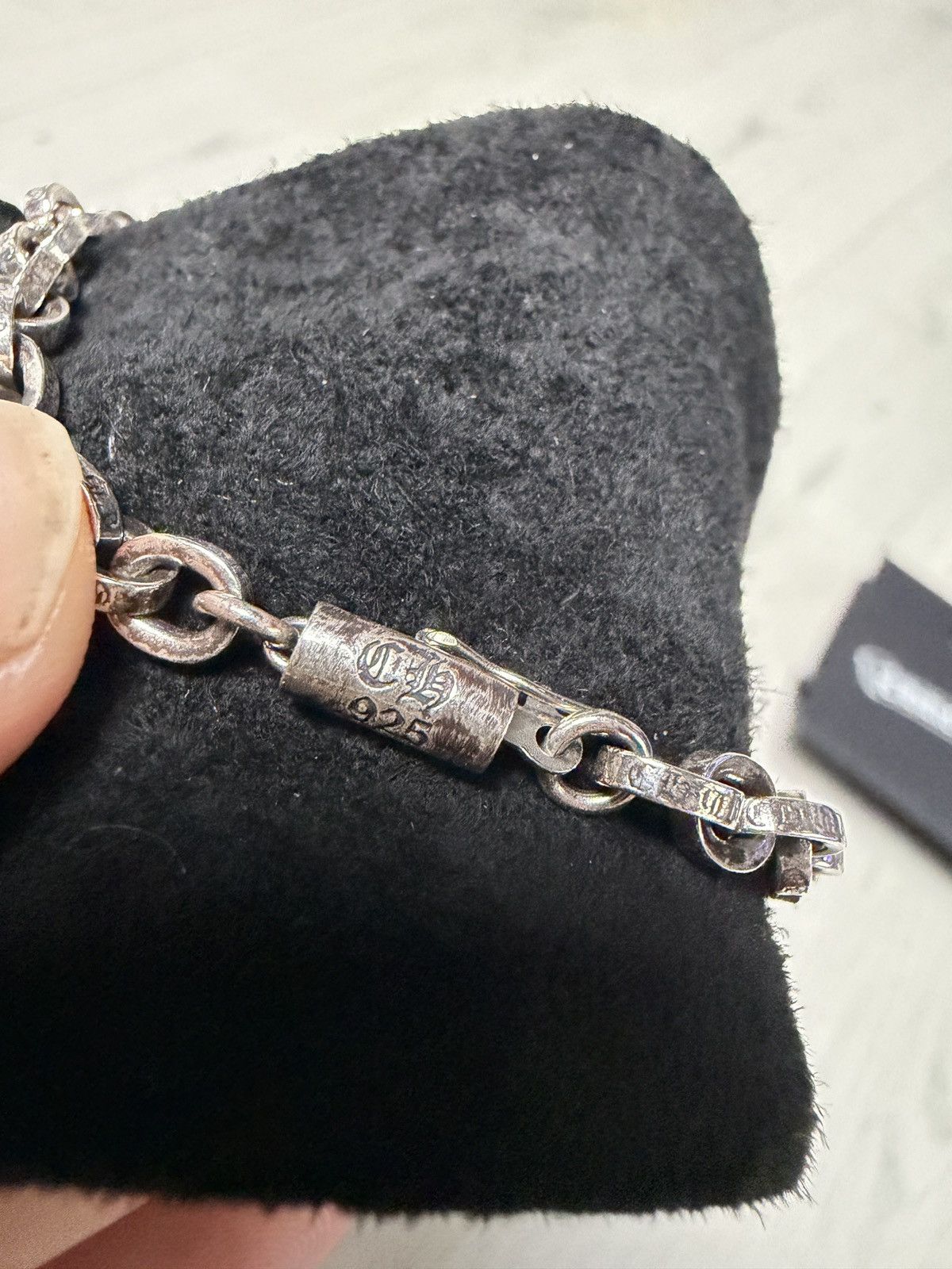 Chrome Hearts Chrome Hearts Paper Chain Bracelet 7in Size ONE SIZE - 5 Thumbnail