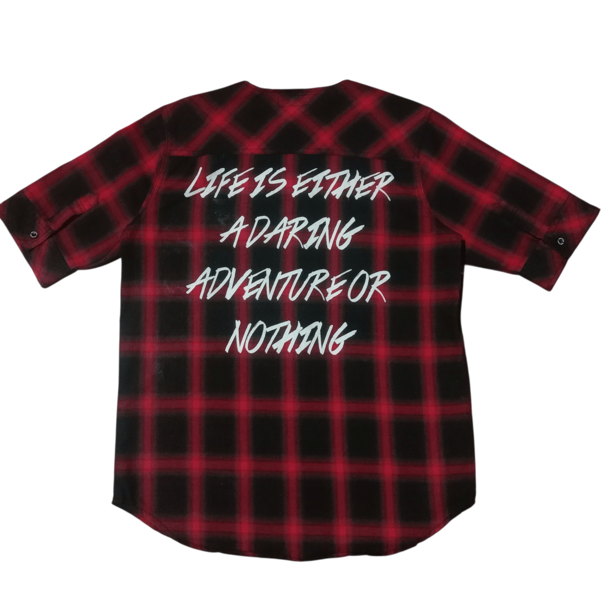 In The Attic Japanese Brand In The Attic Homme Red Plaid Shirt Size US M / EU 48-50 / 2 - 4 Thumbnail
