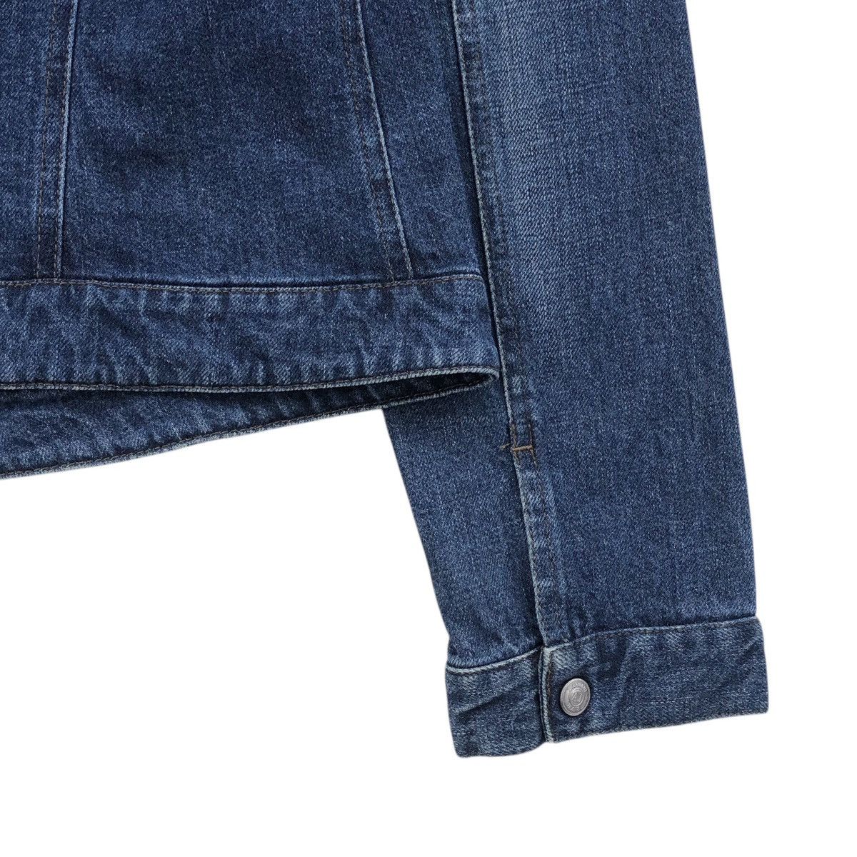 Armani Armani Jeans INDIGO Denim Snap Button JACKET Size M / US 6-8 / IT 42-44 - 8 Thumbnail