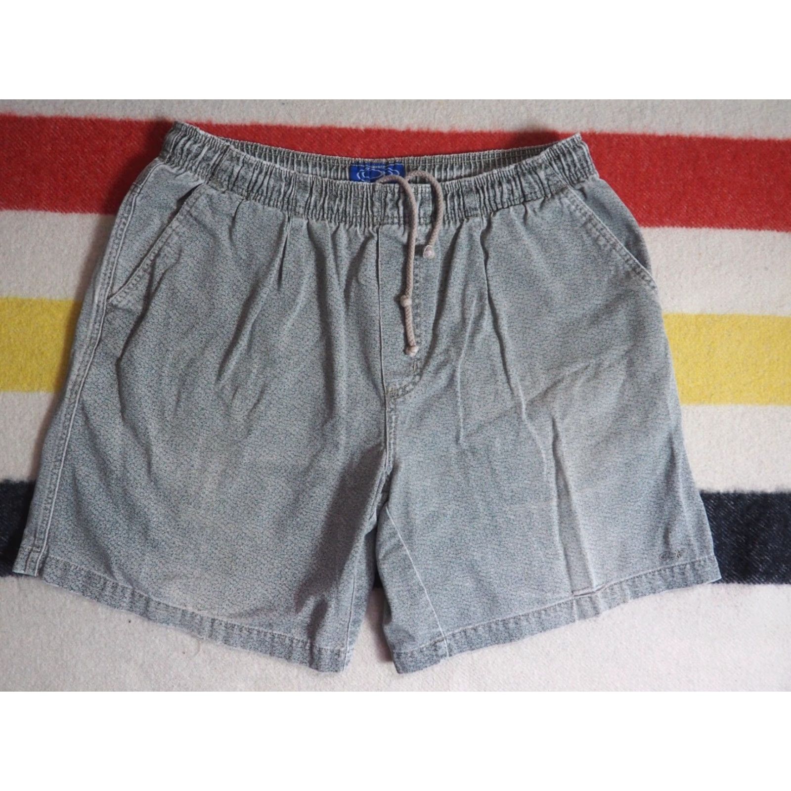 Ocean Pacific VTG 90s Ocean Pacific OP Faded Tan Pattern Summer 36W Beach Outdoor Shorts Men L Size US 36 / EU 52 - 2 Thumbnail