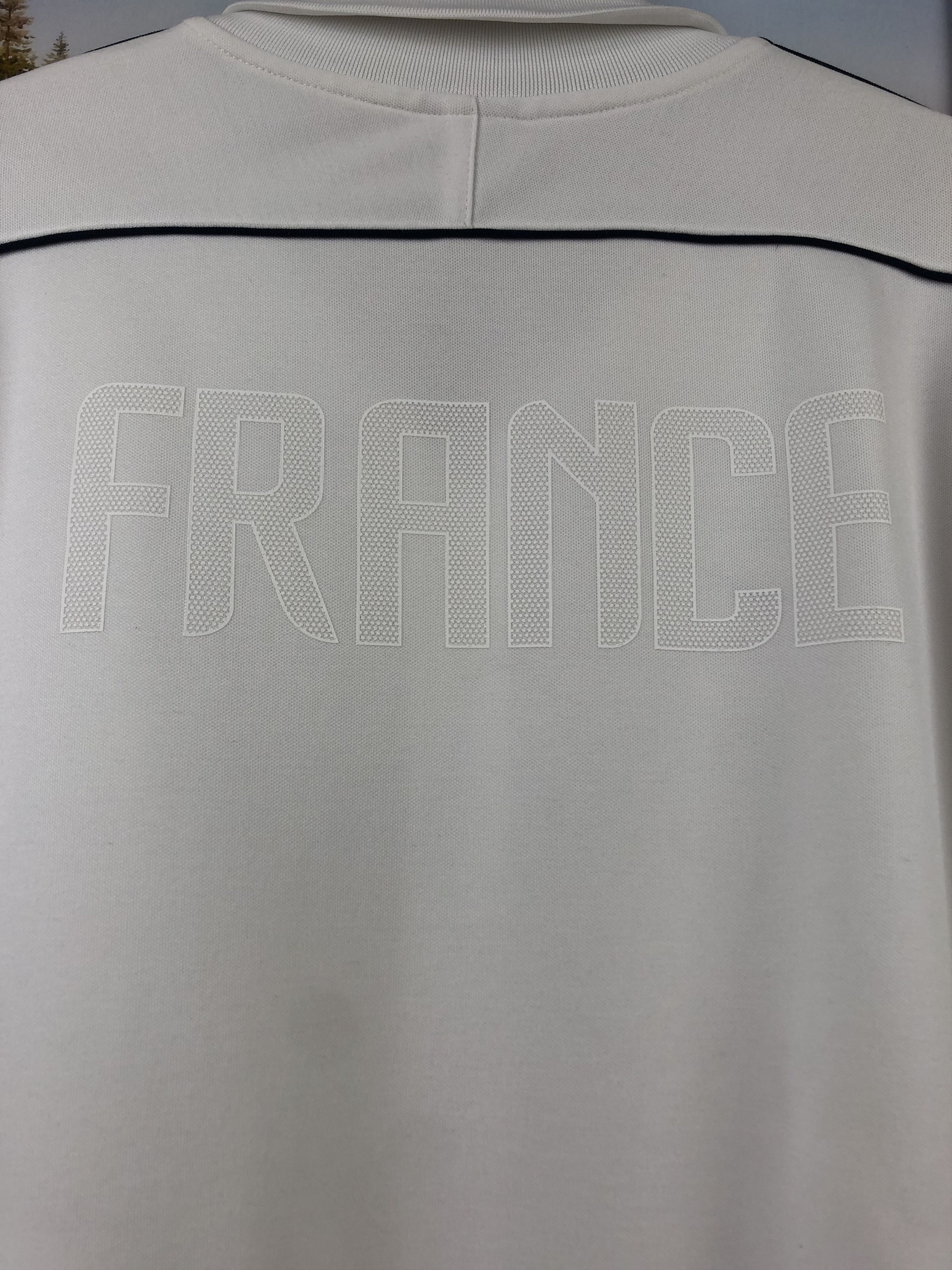 Nike France Nike Football Jacket White Track Top Soccer Rare Size US XXL / EU 58 / 5 - 17 Thumbnail
