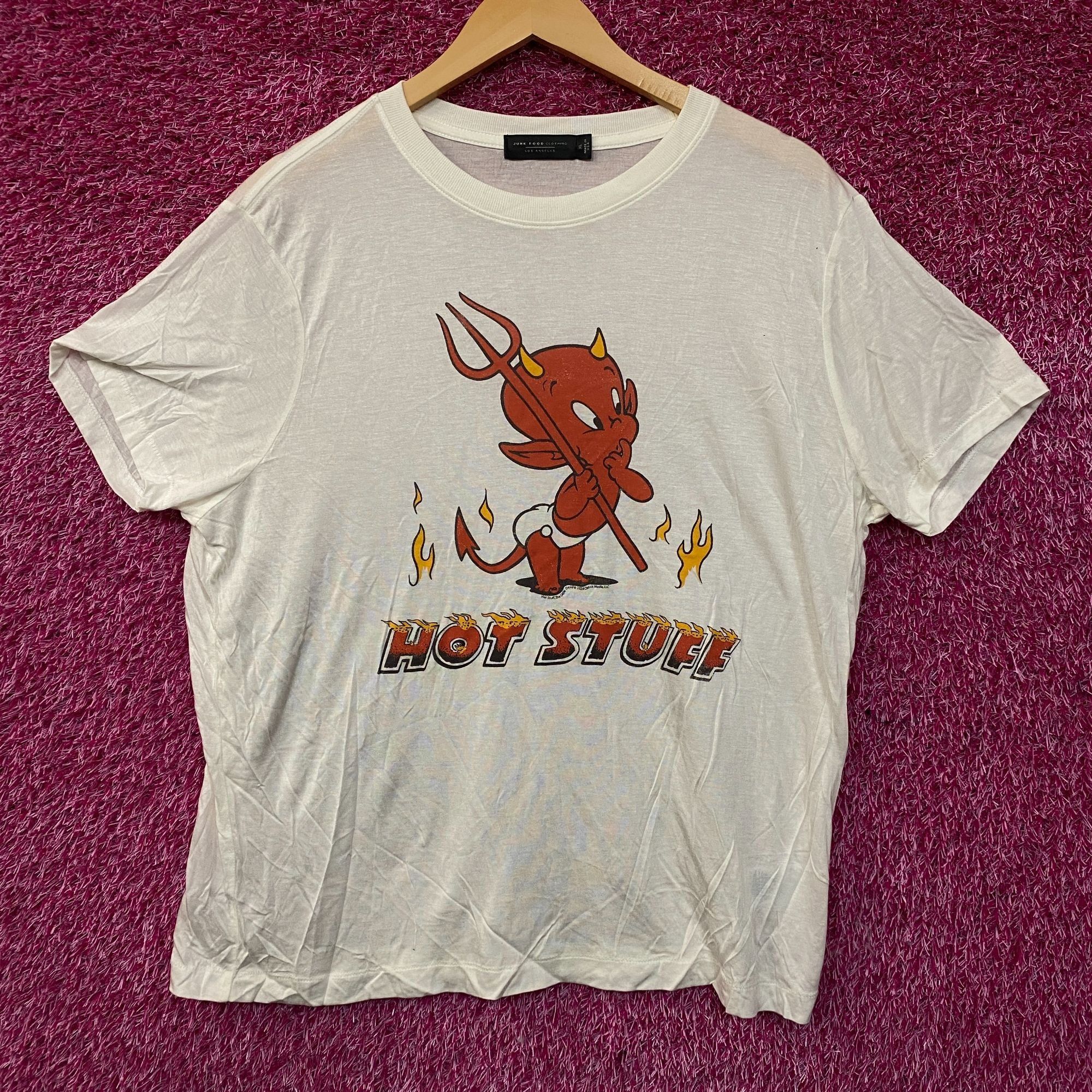 Junk Food Junk Food Clothing Hot Stuff The Little Devil Vintage Style Size XL / US 12-14 / IT 48-50 - 1 Thumbnail