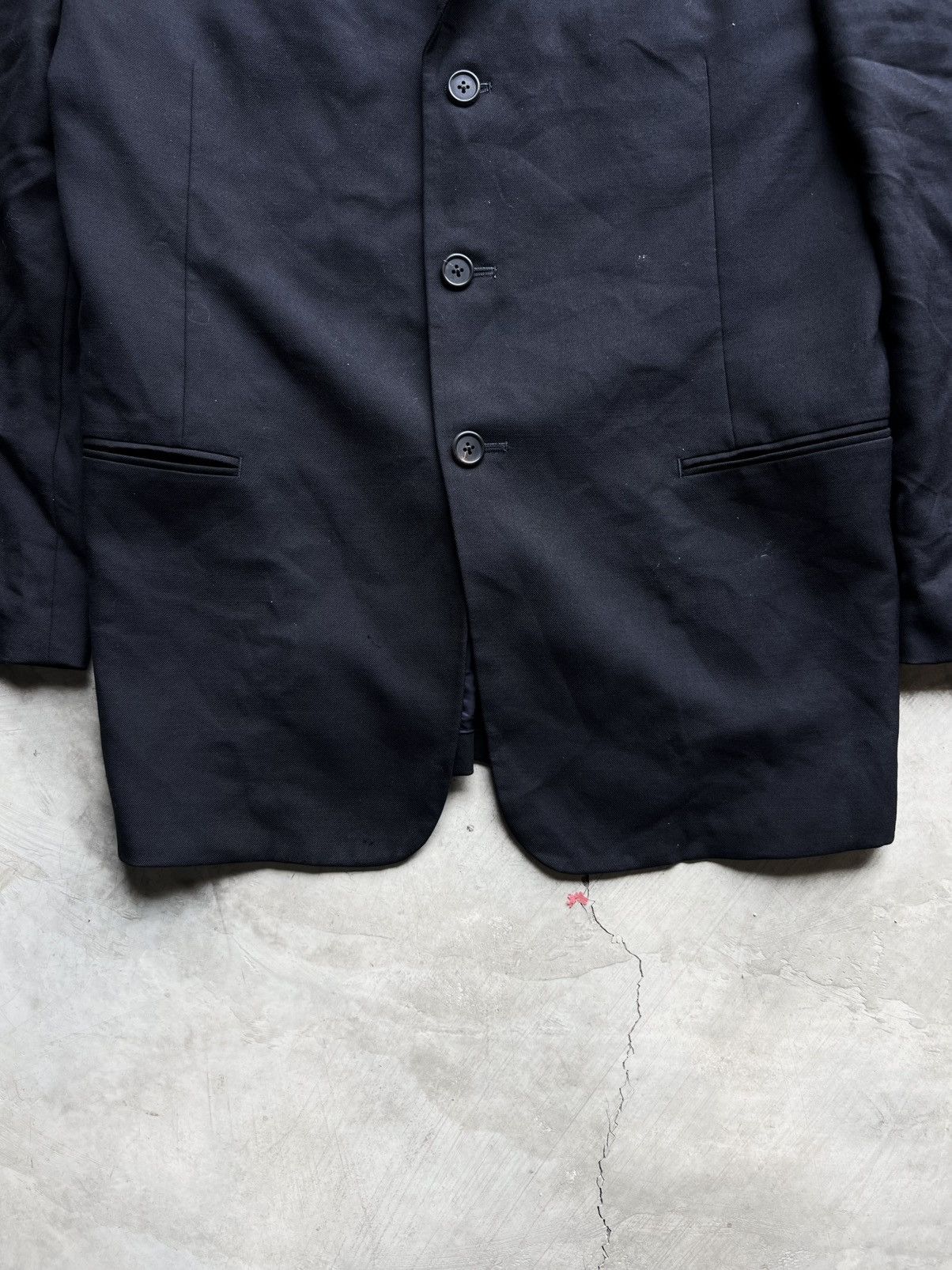 Yohji Yamamoto Y’s for men by Yohji Yamamoto Classic Tailored Blazer Jacket Size US S / EU 44-46 / 1 - 9 Thumbnail