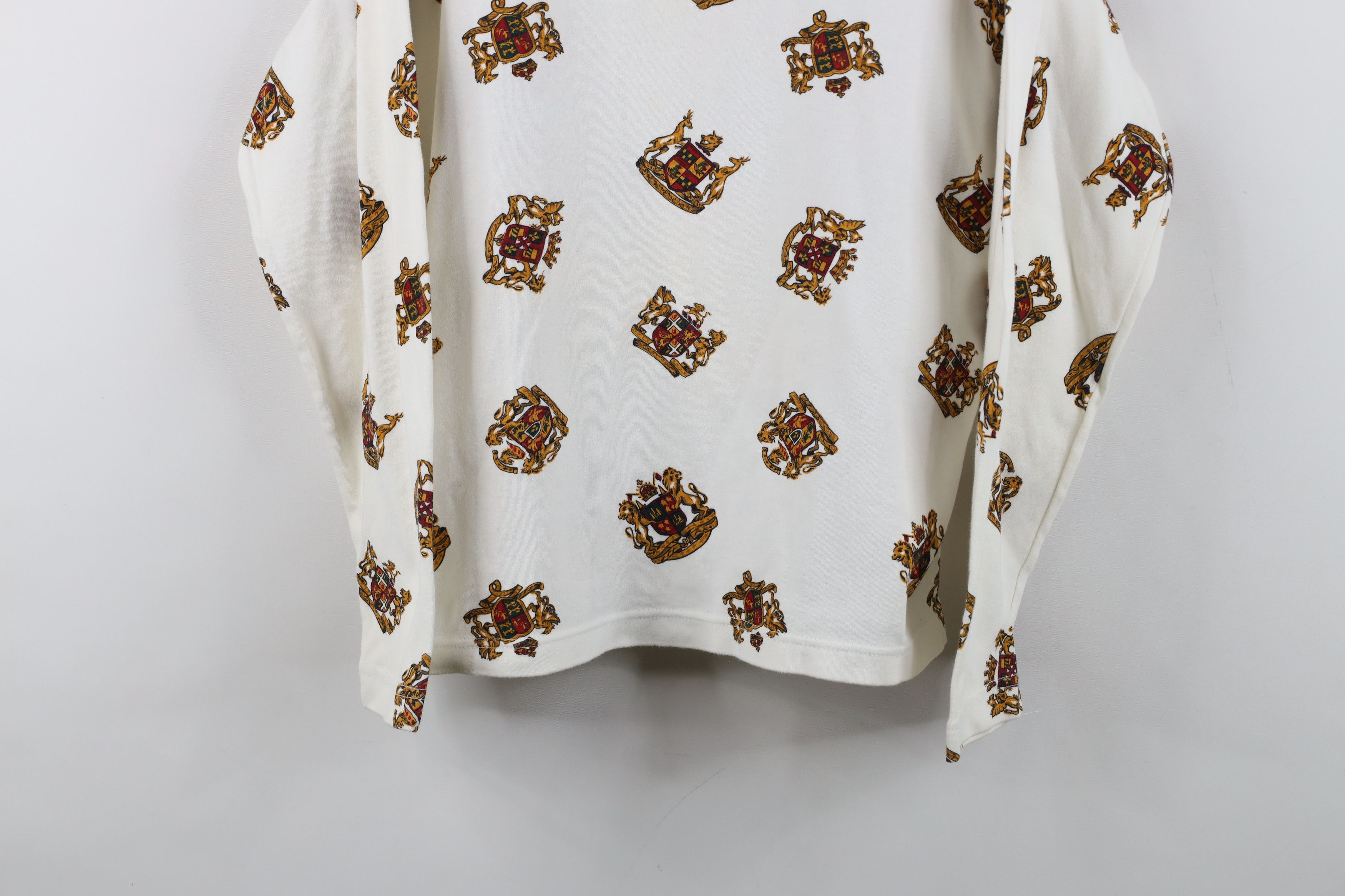 Vintage Vintage 90s Streetwear of Arms Turtleneck T-Shirt Cotton Size M / US 6-8 / IT 42-44 - 3 Thumbnail