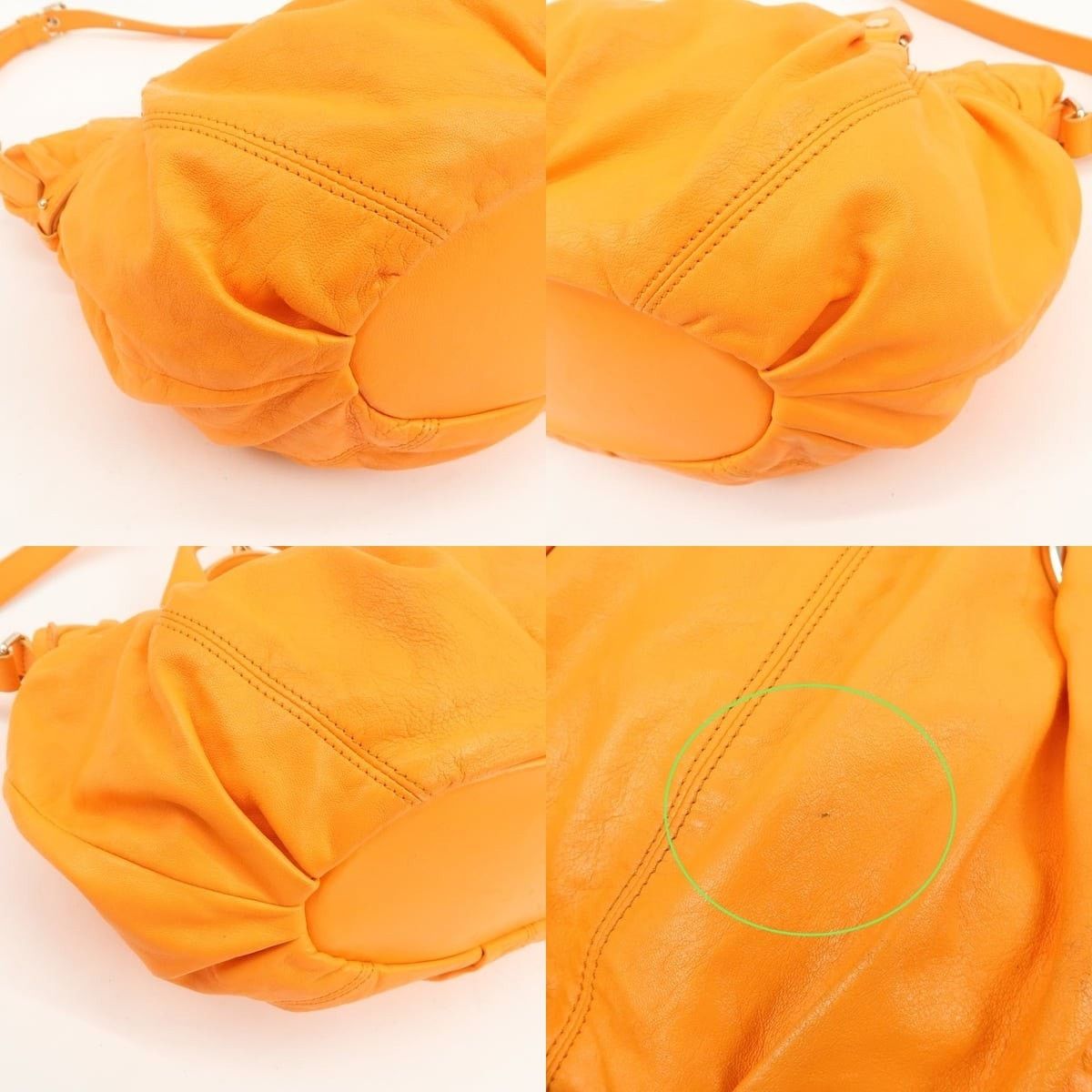 Celine Celine Bittersweet Calfskin Shoulder Bag Orange Size ONE SIZE - 5 Thumbnail