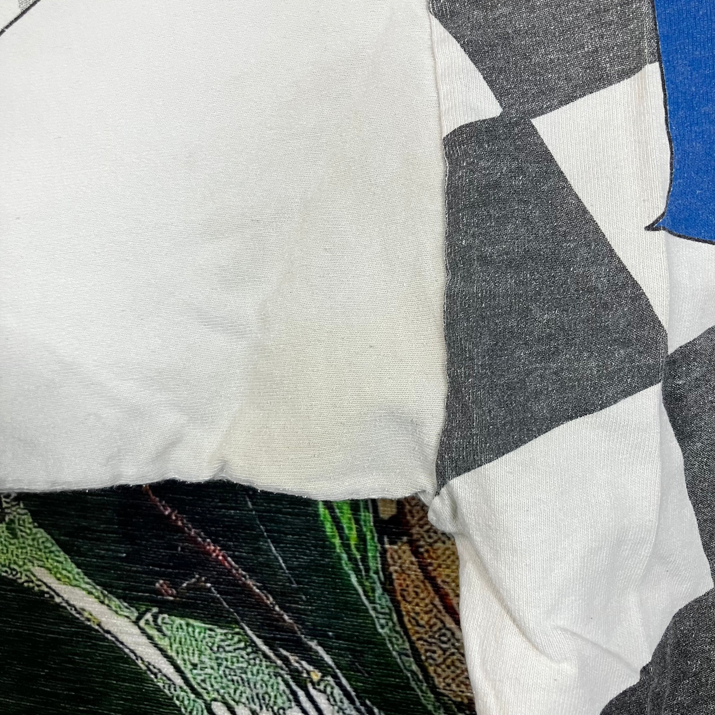 NASCAR × Vintage Vintage 90s 1997 Rusty Wallace Nascar AOP Tee Size 2XL Size US XXL / EU 58 / 5 - 5 Thumbnail