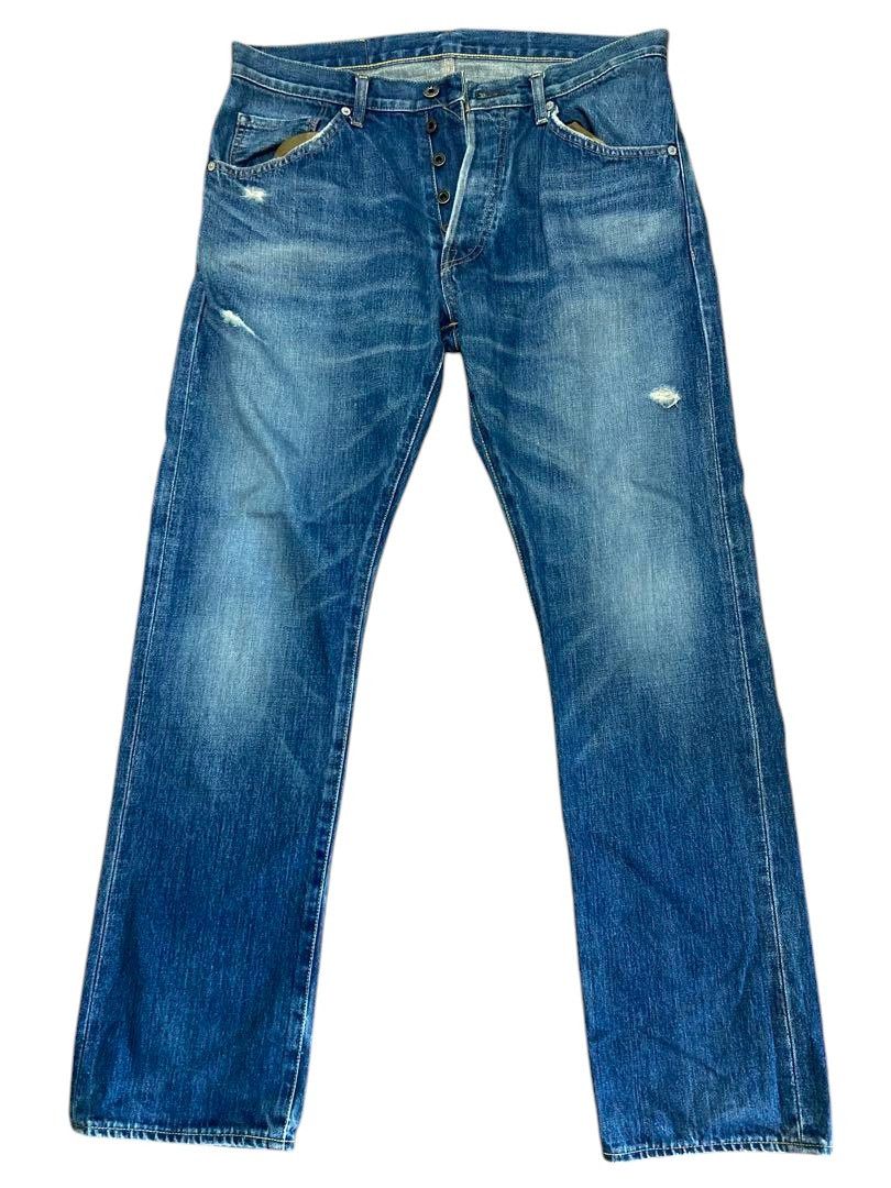 Bape A Bathing Ape (BAPE) - M Jeans Denim Embroidered Blue Size US 32 / EU 48 - 2 Thumbnail